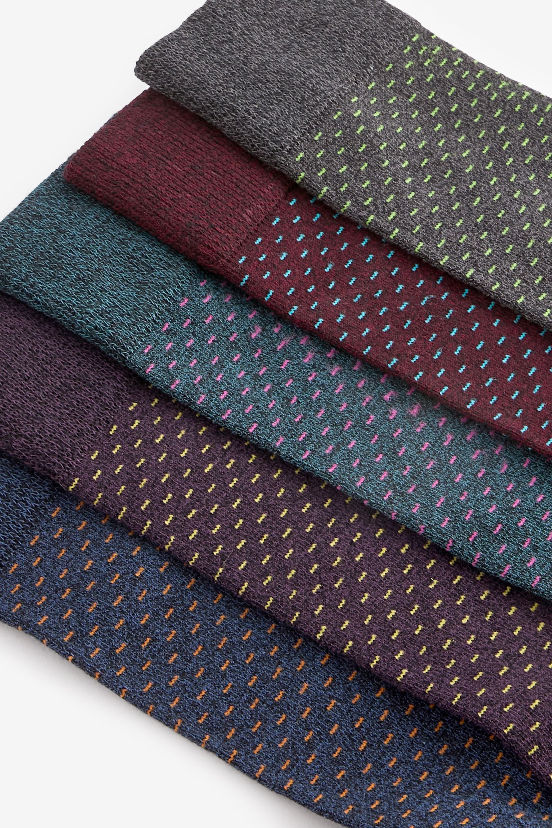 Next Kurzsocken Gemusterte Socken, 5er-Pack (5-Paar) günstig online kaufen