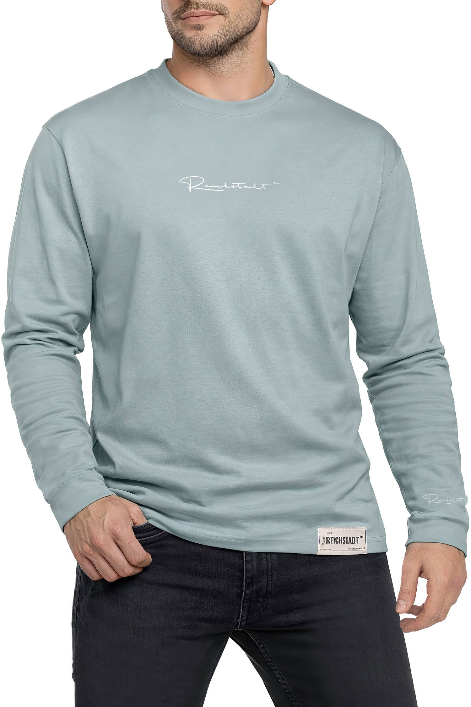 Longsleeve Herren Oversized Langarm Shirt 23RS042