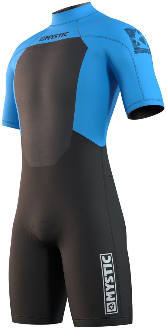 Mystic Neoprenanzug MYSTIC BRAND 3/2 BACK ZIP Shorty global blue