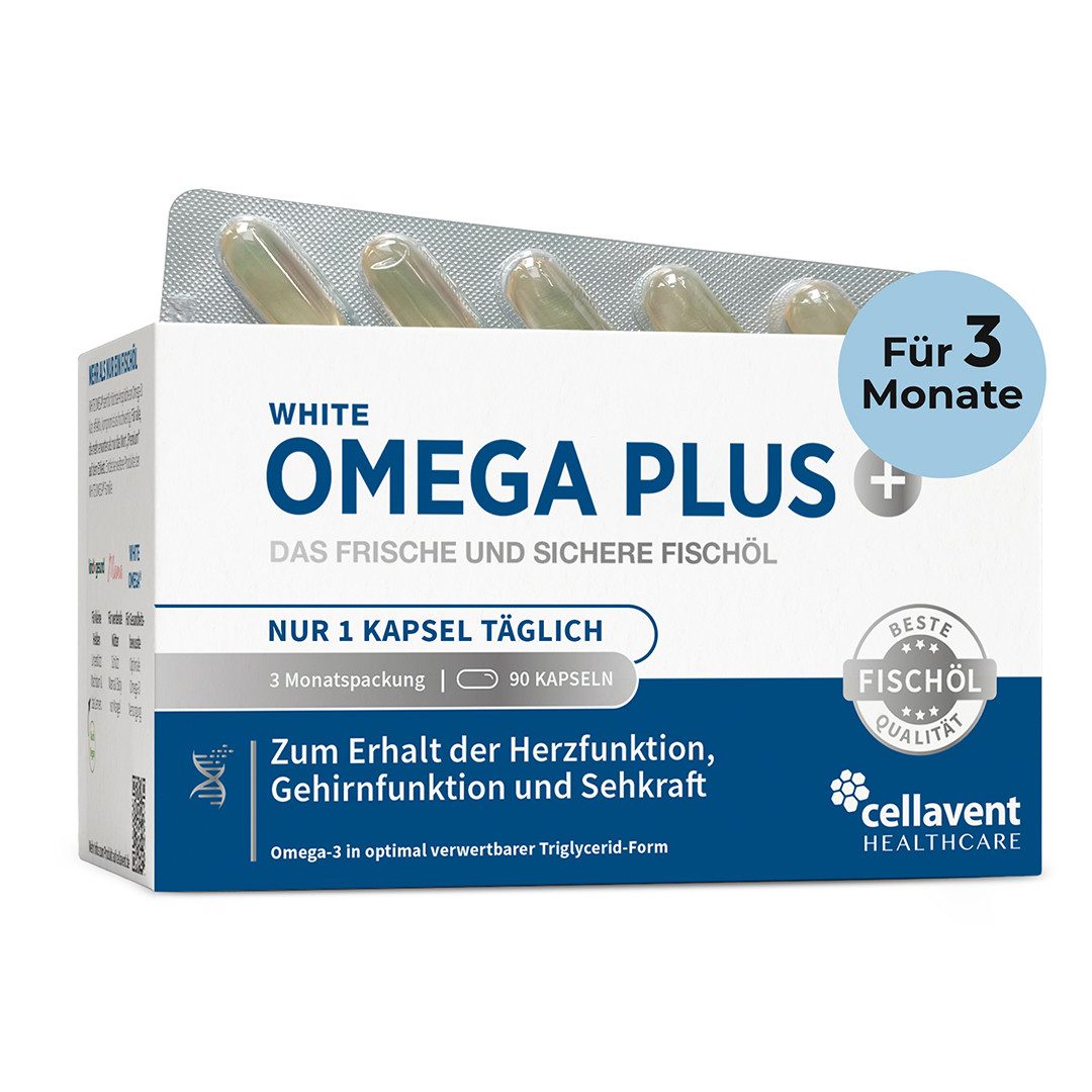 Cellavent Healthcare White Omega® PLUS Kapseln Kapseln