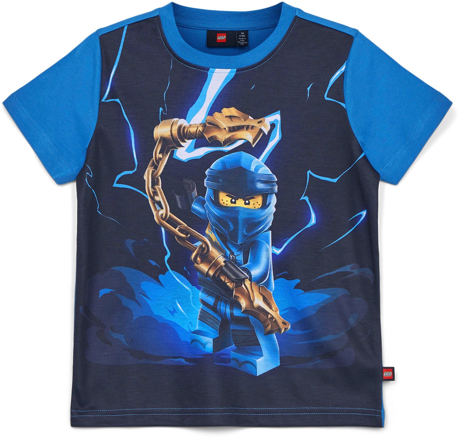 Wear blue Frontprint T-Shirt LEGO® coolem mit middle