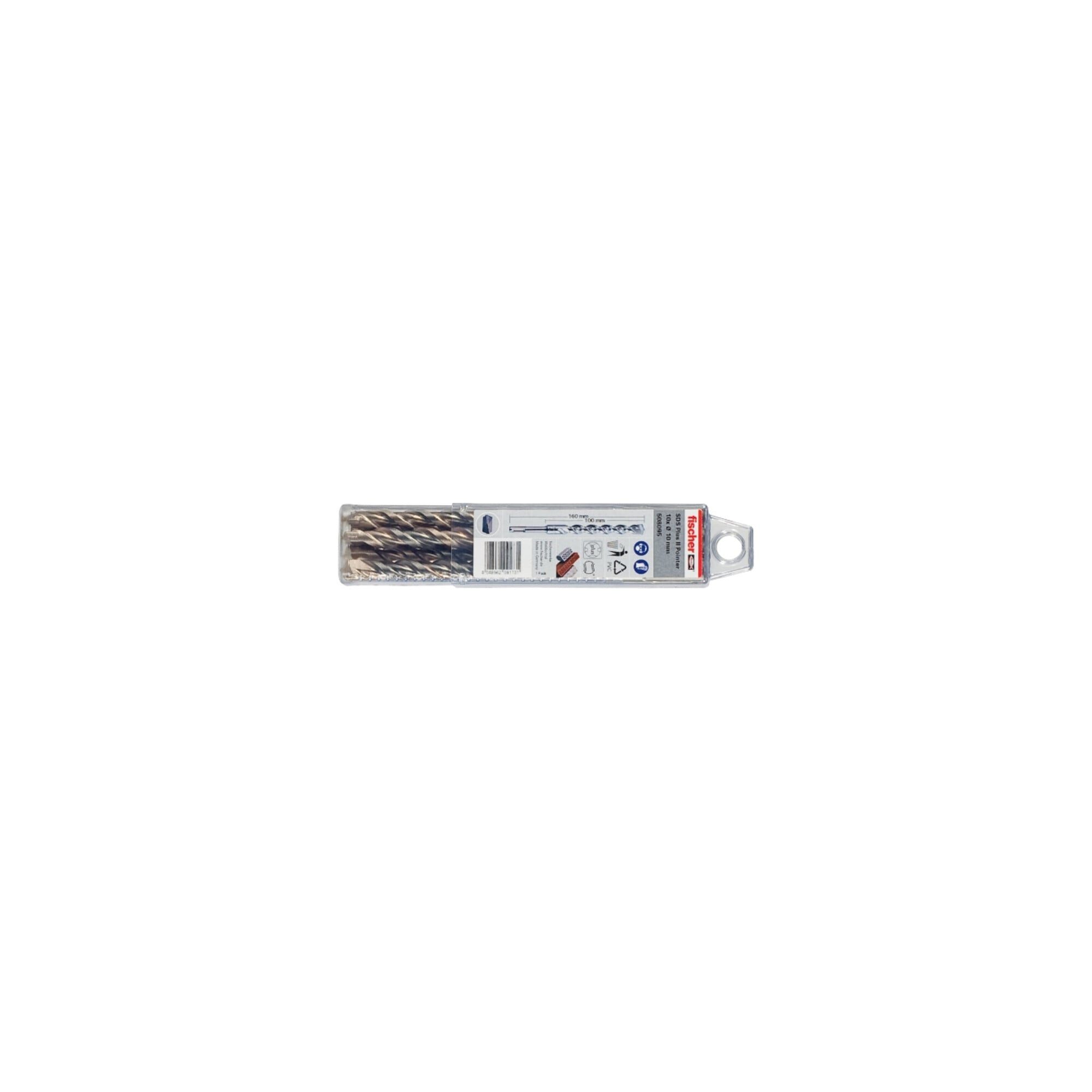 fischer Steinbohrer fischer Bohrer SDS Plus II Pointer 6/100/160 QP