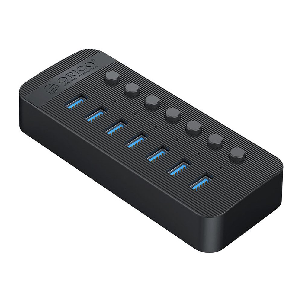 ORICO Orico CT2U3-7AB USB Hub 7-Port USB-A 3.0 Schwarz USB-Adapter