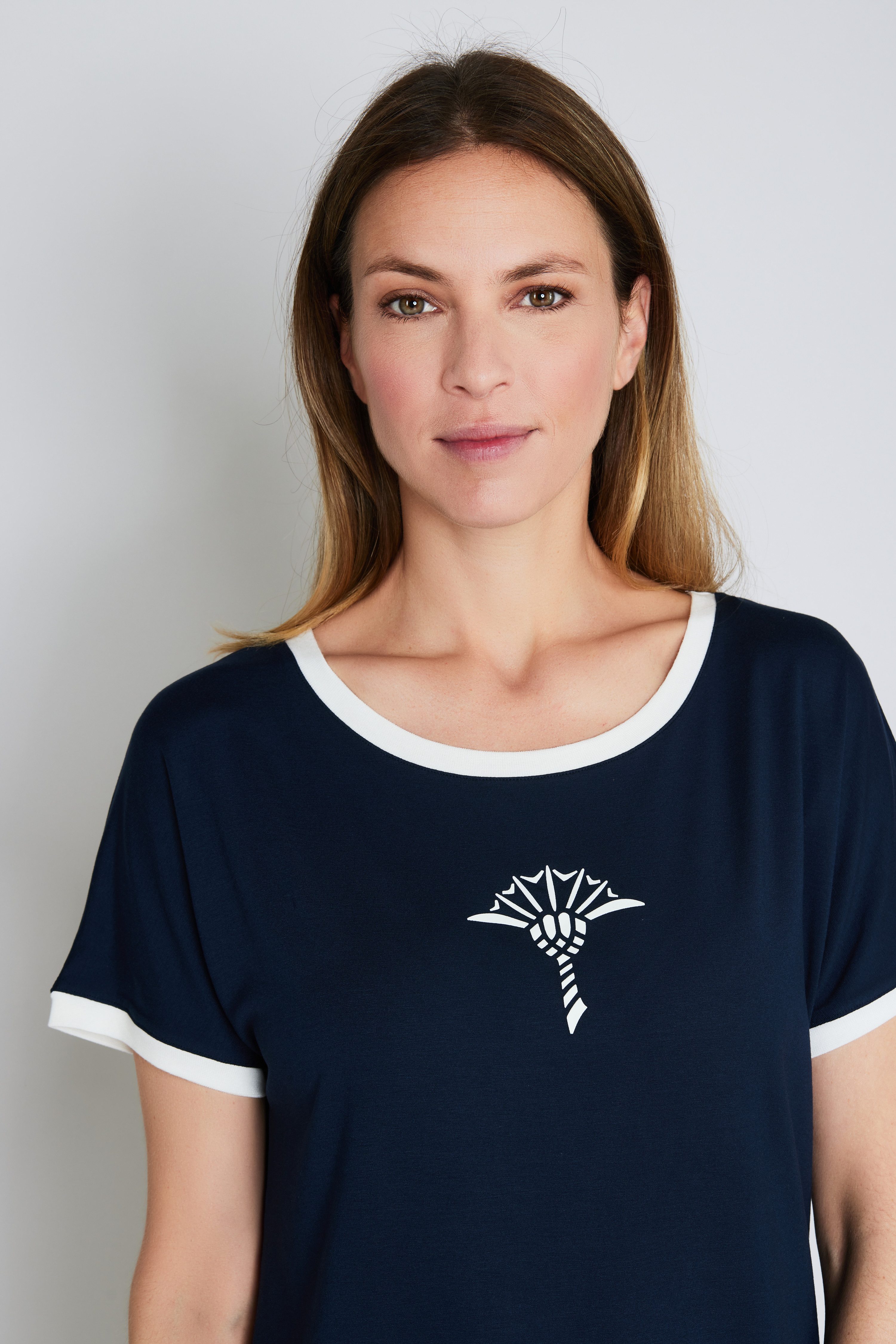 JOOP! T-Shirt Move mit kontrastierendem Rundhalsausschnitt – Bild 4 von 5