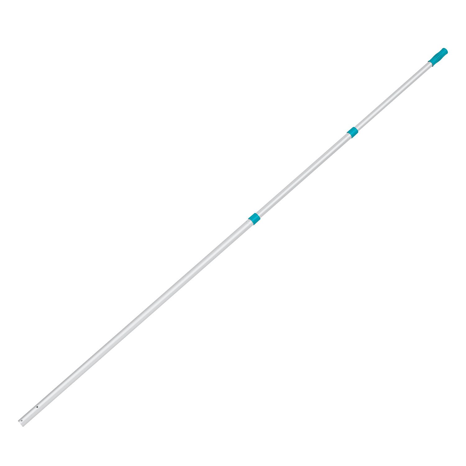 Bestway Teleskopstiel für Reinigungszubehör, (Packung, Passend für diverse Kescher-, Poolbesen- und Poolsaugeraufsätze), bis 360 cm Länge