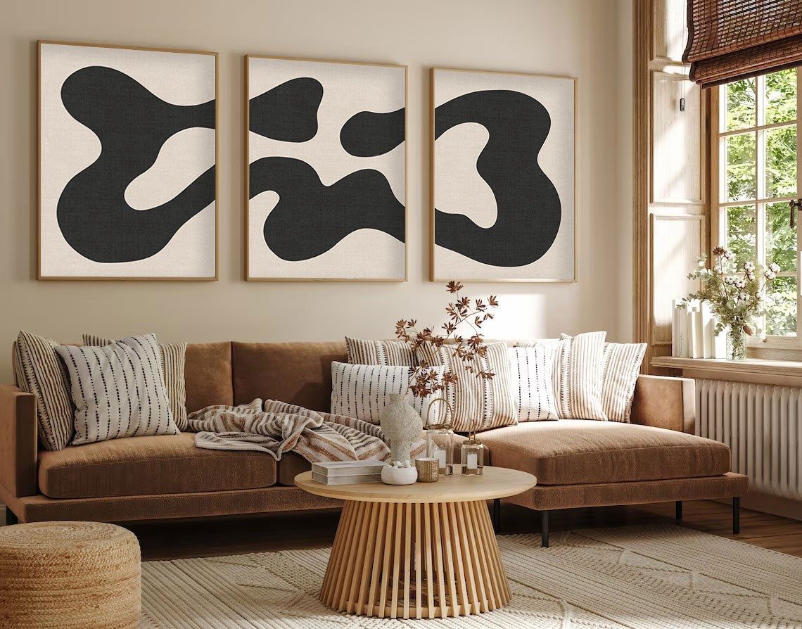 Wallity Leinwandbild Painting: 100% MDF (Thickness: 3 mm), 50 x 70 cm (3 Pi günstig online kaufen