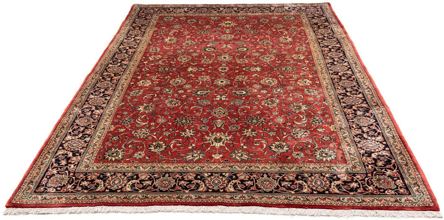 Wollteppich Kaschmar Blumenmuster Beige 297 x 202 cm, morgenland, rechteckig, Höhe: 10 mm, Unikat mit Zertifikat