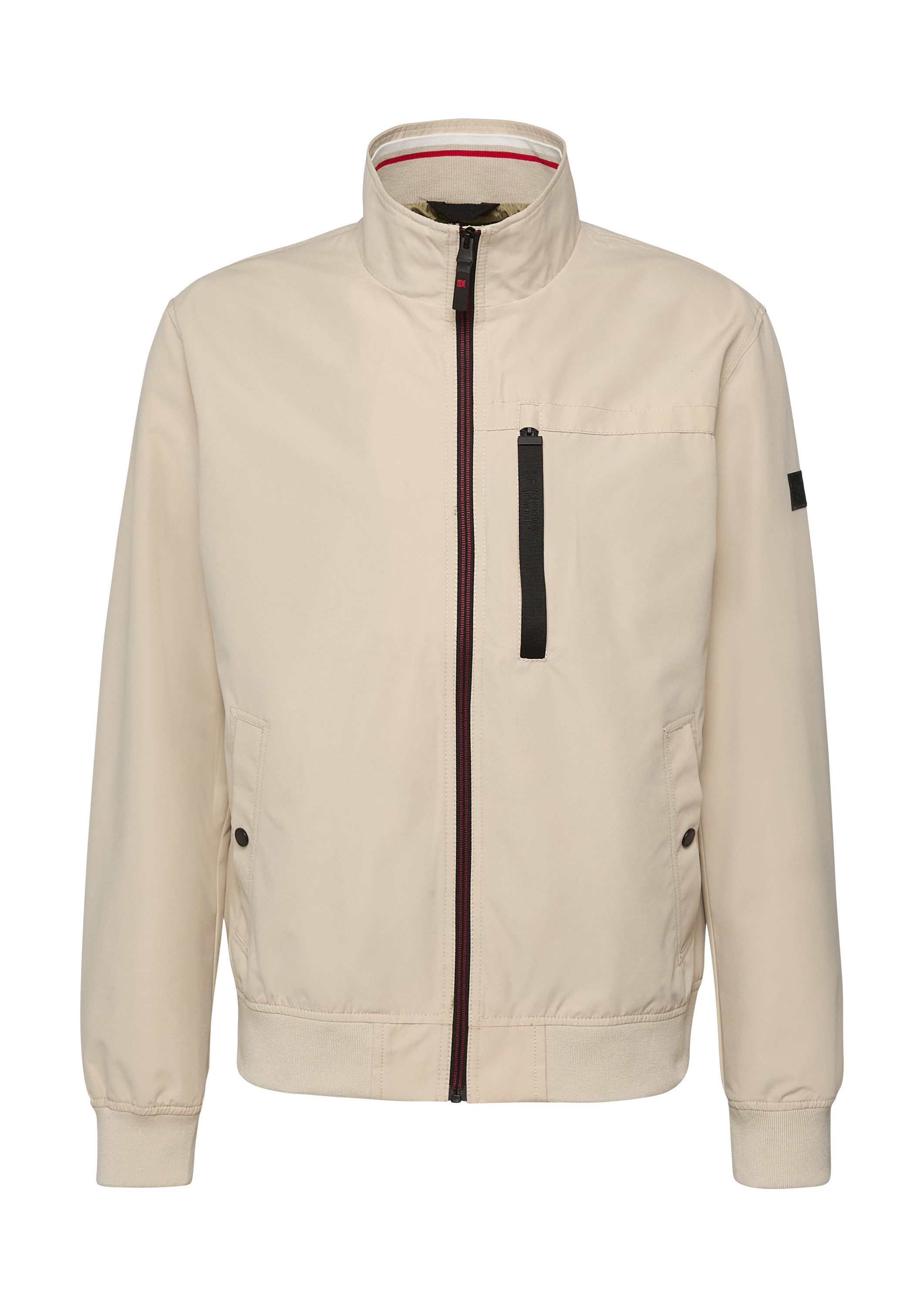 s.Oliver Funktionsjacke Outdoor-Jacke Sportiver Blouson mit Stehkragen und Rippbündchen