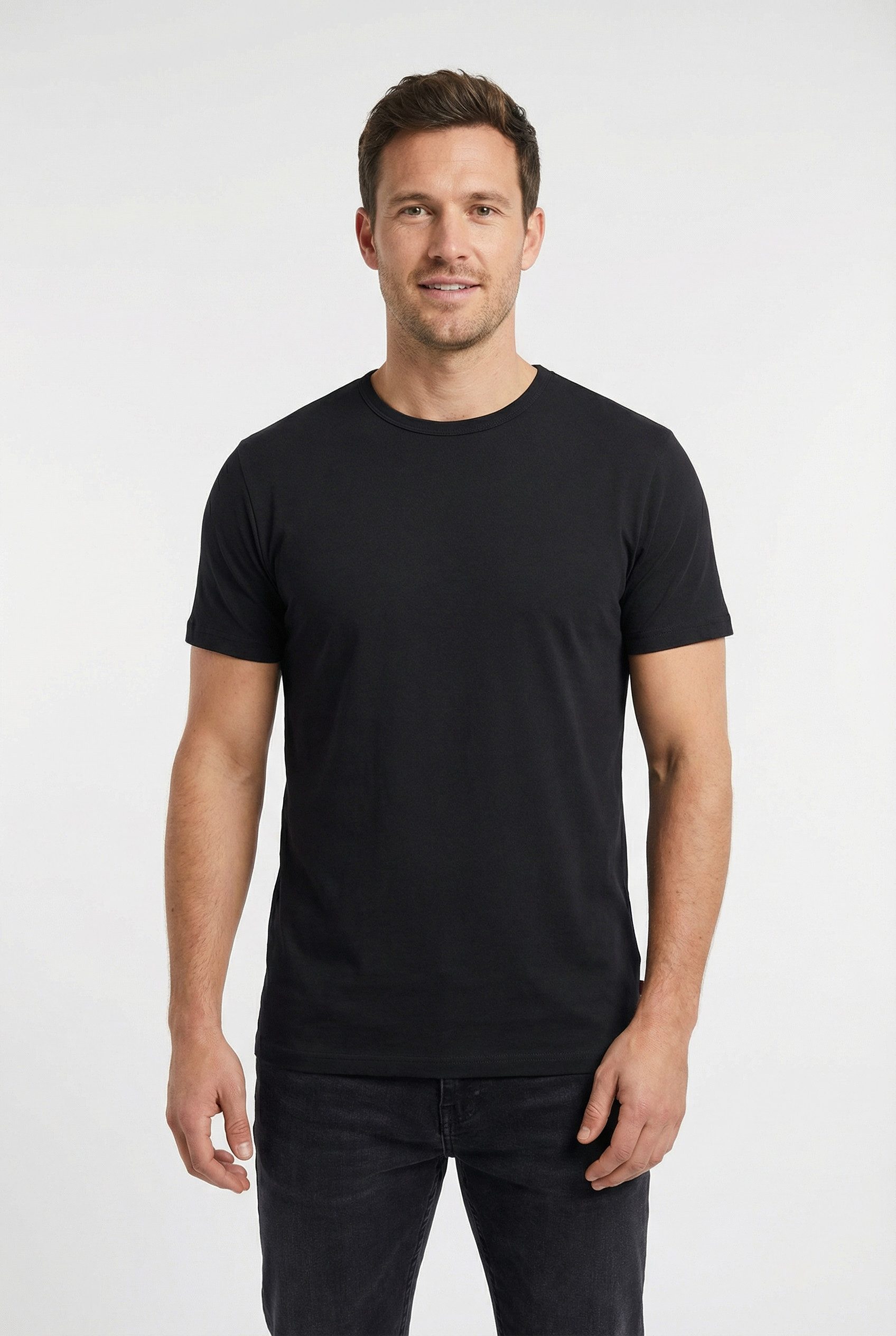 Levi's® T-Shirt LEVIS MEN SOLID CREW 3P (3er Pack) mit Rundhalsausschnit und kurzen Ärmeln, Multipack