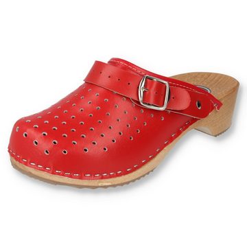 Cloque Apeldoorn mit Echtholzsohle Damen Clog Outdoor & Garten