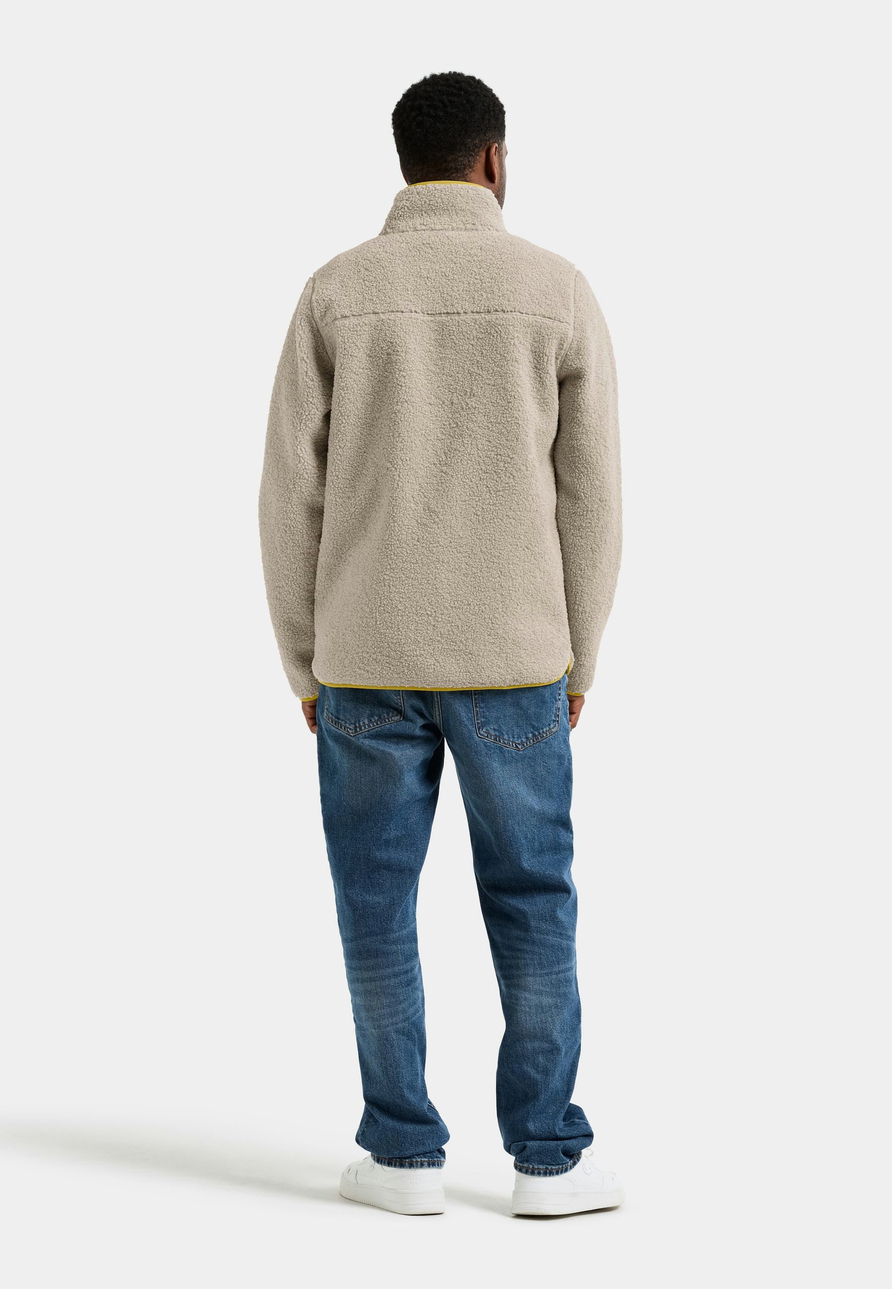 Didriksons Fleecejacke Herren Pile Teddy PETER mit Taschen