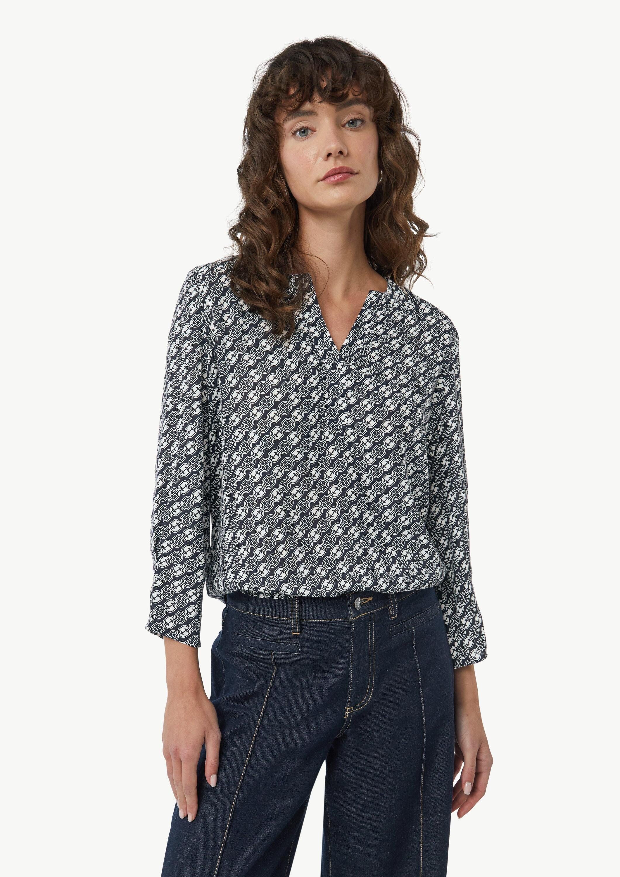 Kurzarmbluse Bluse