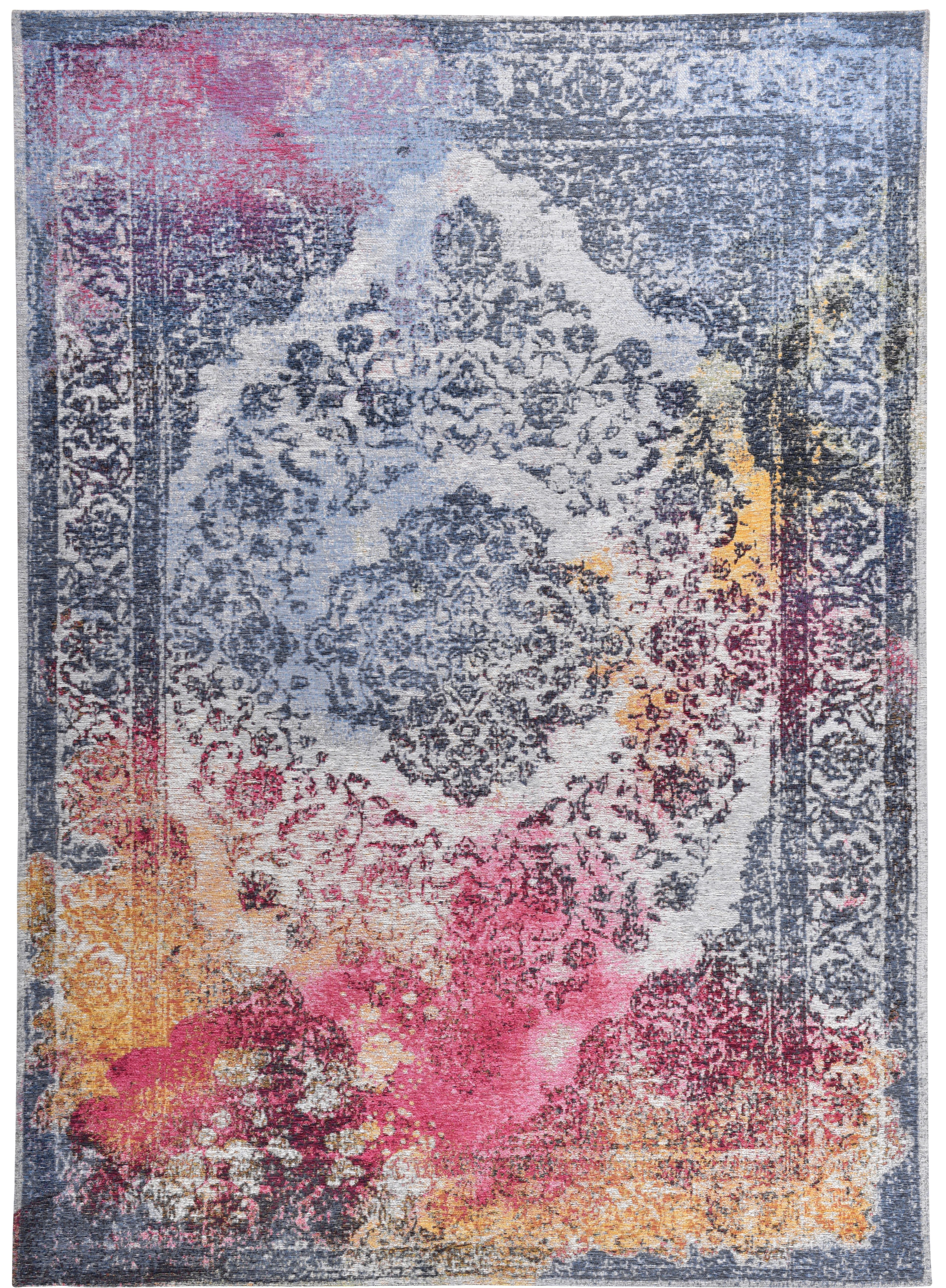 Gino Falcone Teppich Cosima-118, rechteckig, Höhe: 3 mm, gewebter Jaquard-Teppich, mit Chenillegarn, moderne Orient-Optik