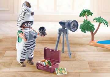 Playmobil® Konstruktions-Spielset Unterwegs mit der Tierfotografin (71295), Wiltopia, (36 St), teilweise aus recyceltem Material; Made in Europe