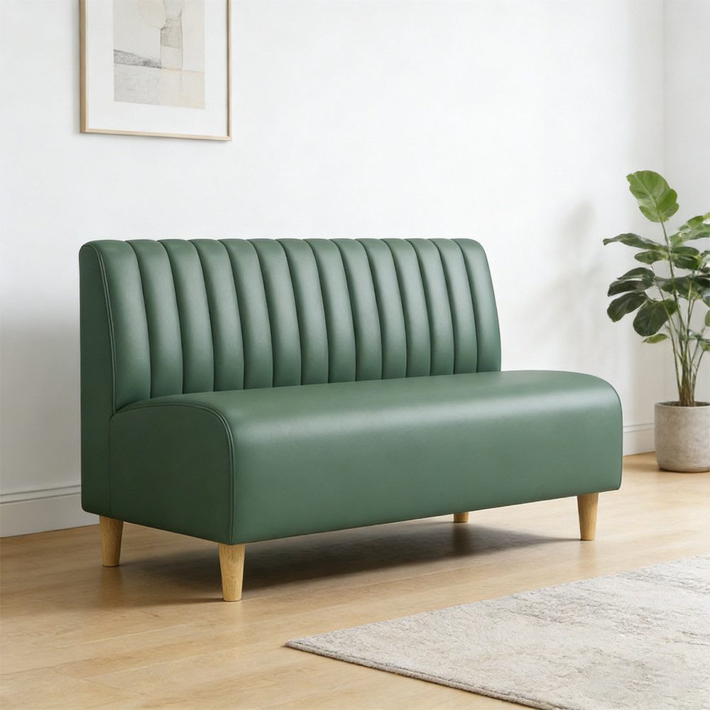 Muxing Sitzbank Gastro Sofa gepolstert für Café Bar Hotel (1-St)