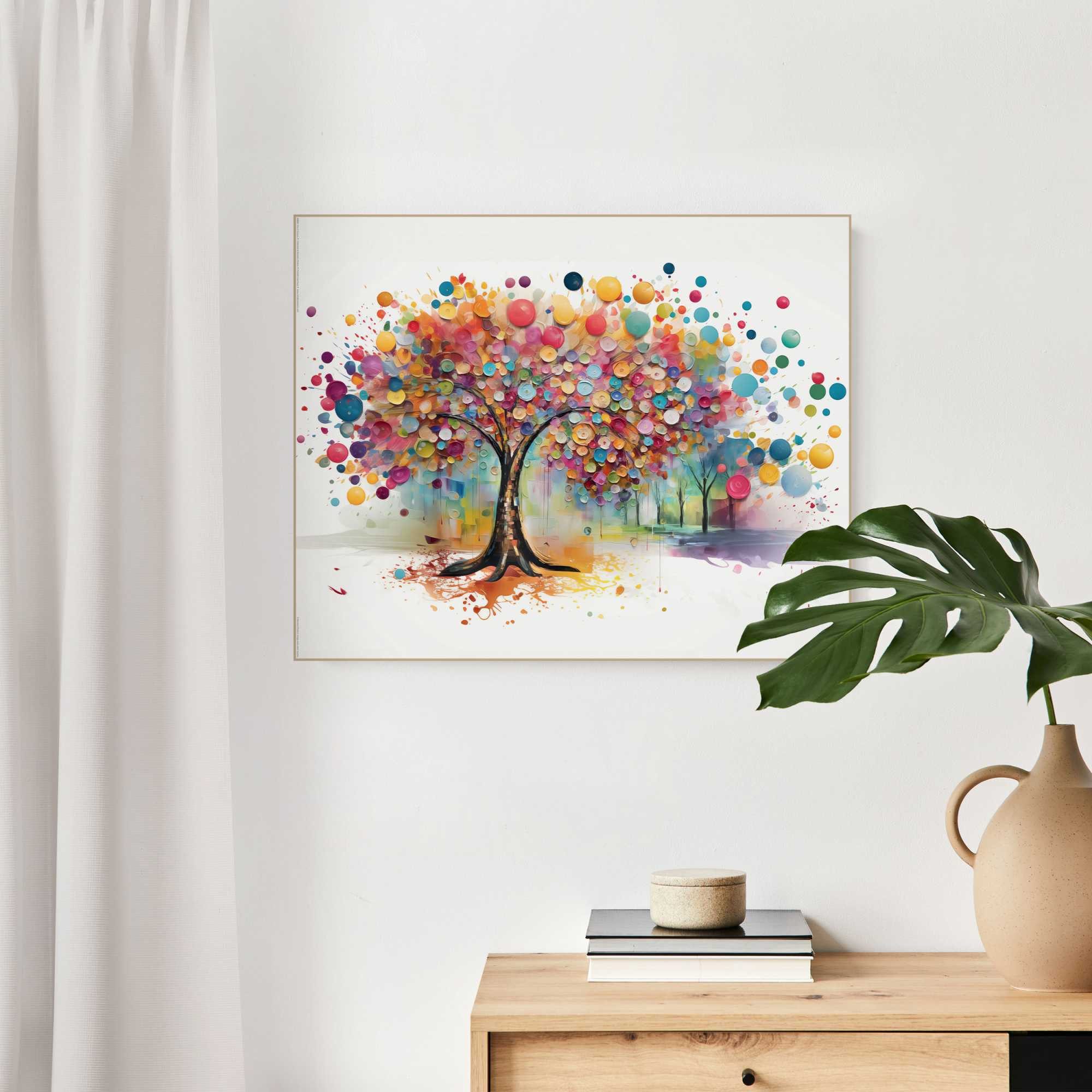 Reinders! Wandbild Tree of Colours