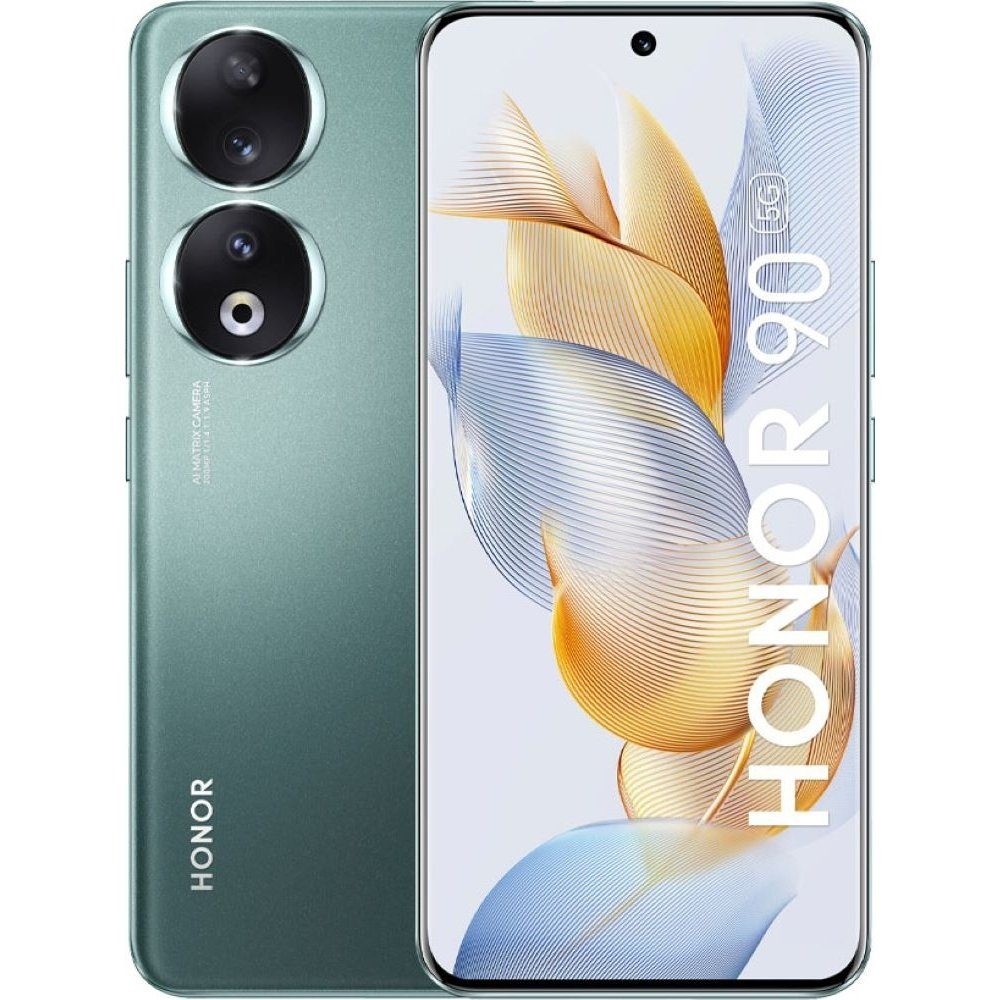 Honor 90 5G 256 GB / 8 GB - Smartphone - emerald green Smartphone (6,7 Zoll, 256 GB Speicherplatz)