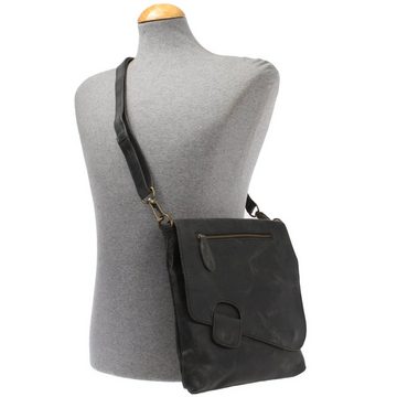 LECONI Umhängetasche Ledertasche Schultertasche Damen Handtasche Leder LE3027