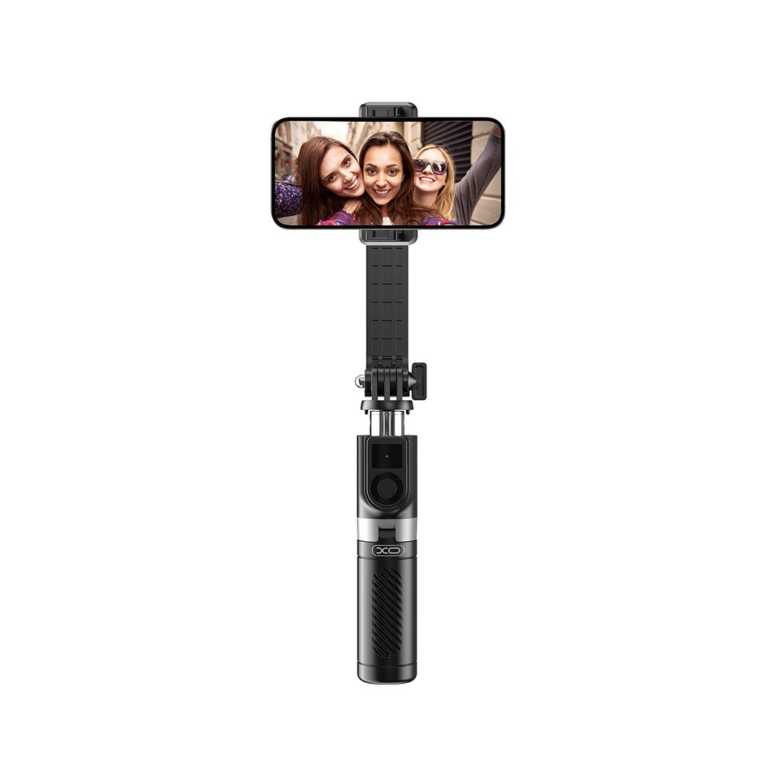 XO Selfie-Stick XO 2in1 Selfie-Stick Bluetooth-Stativ 80cm