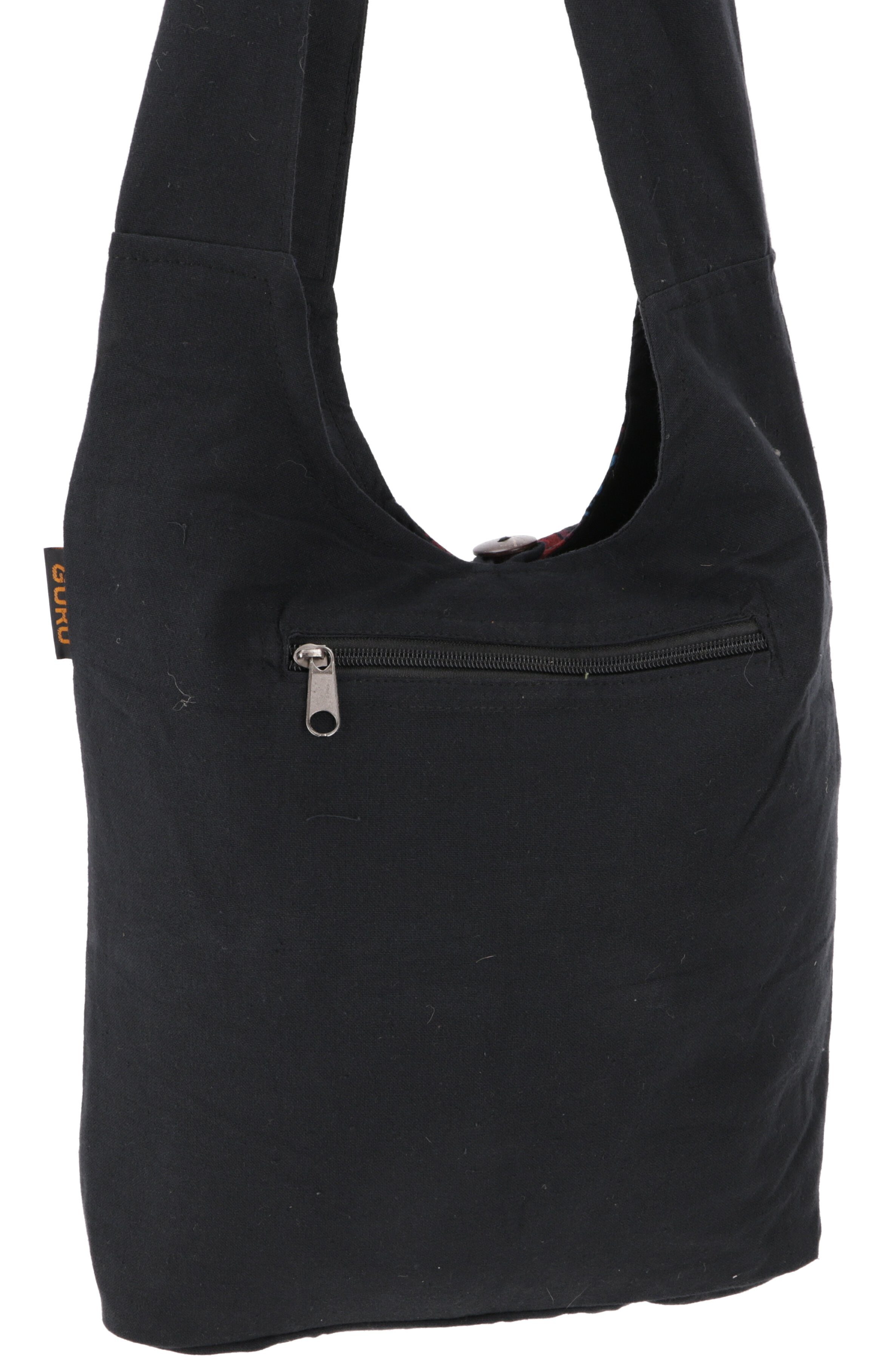 Guru-Shop Schultertasche Bestickte Boho Tasche, Schulterbeutel mit..