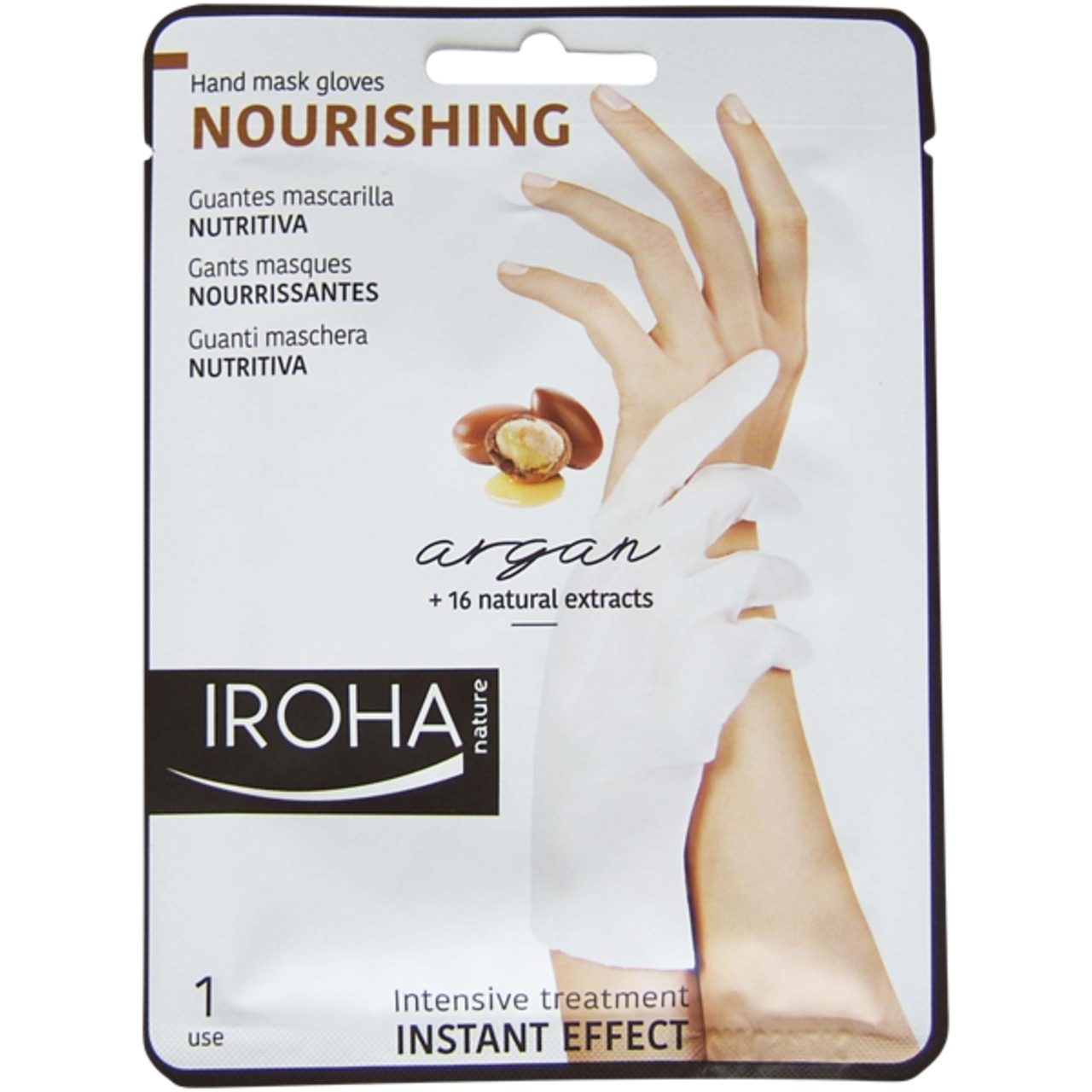 Iroha Körperpflegemittel Hand Mask Gloves Argan