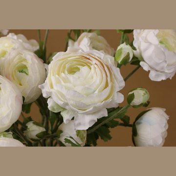 Kunstblumenstrauß Künstliche Künstliche Blumen von Lulian Kunstblumen, AUKUU, Seidenblumen Heimdekorationszubehör für Hochzeiten 3 Stück 9