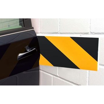 ISO TRADE Lackschutzfolie Autotürschutz 50x10x1,5cm, (Schutz für Auto, 1-St., Türschutz 50 cm), Türen Protection orange schwarz