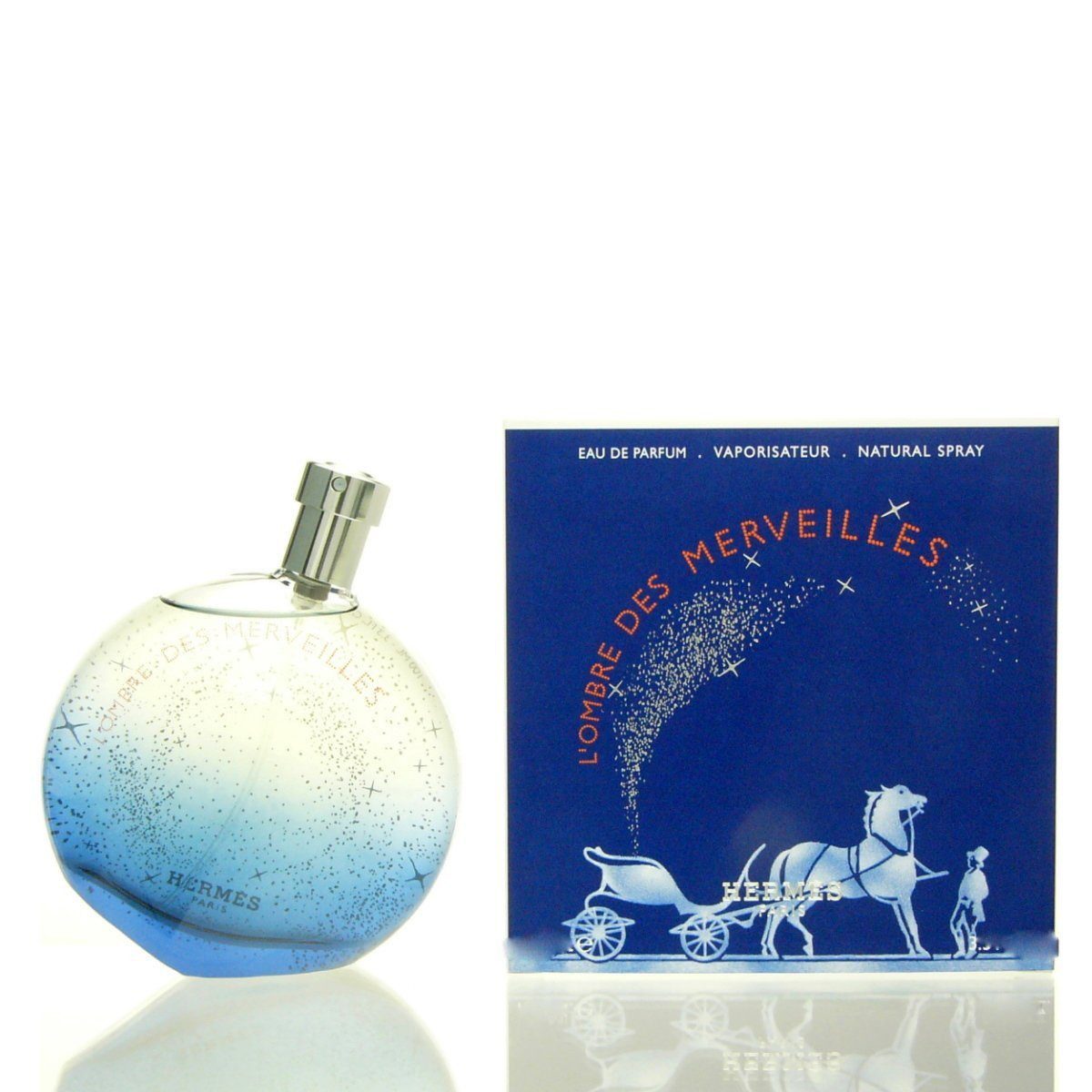 HERMÈS Eau de Parfum LOmbre Des Merveilles, Glasflakon, Parfüm EDP, Herrenduft