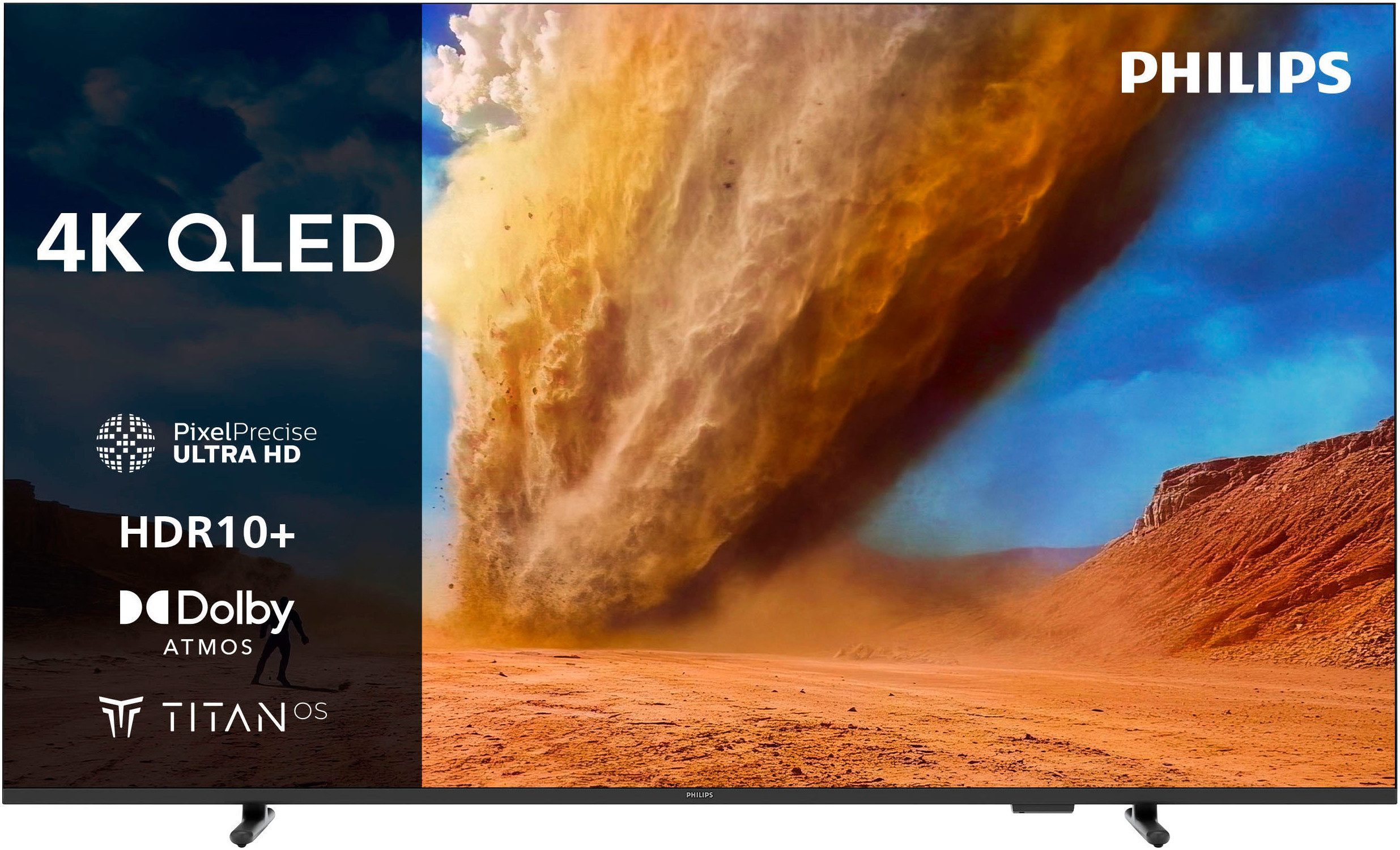 Philips 65PUS7800/12 QLED-Fernseher (163 cm/65 Zoll, 4K, UHD, Smart-TV)