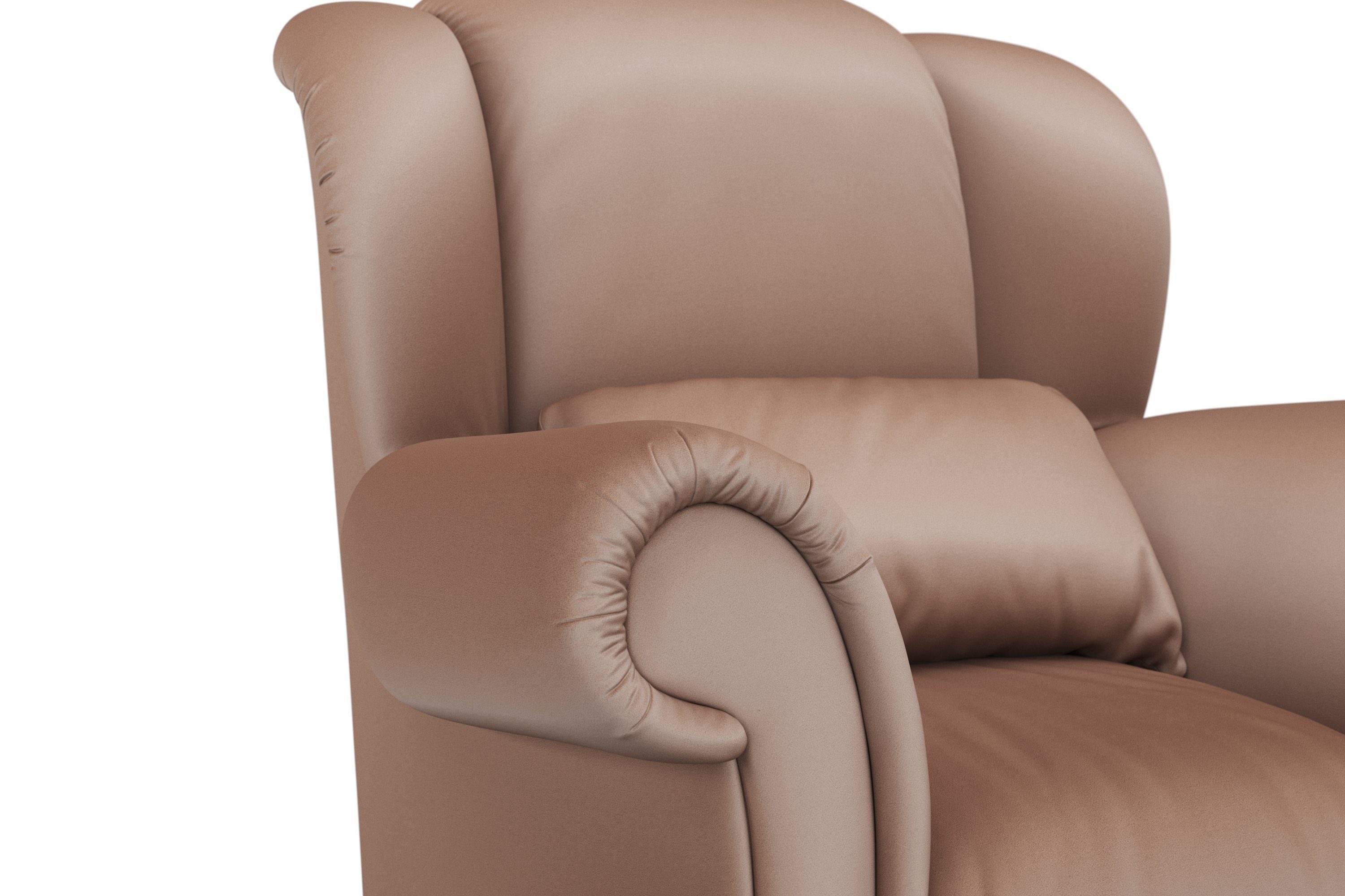 Ohrenseesel weichem Ohrensessel Sitzkomfort (1-St), softem, zeitlosem Queenie mit affaire Design Home und