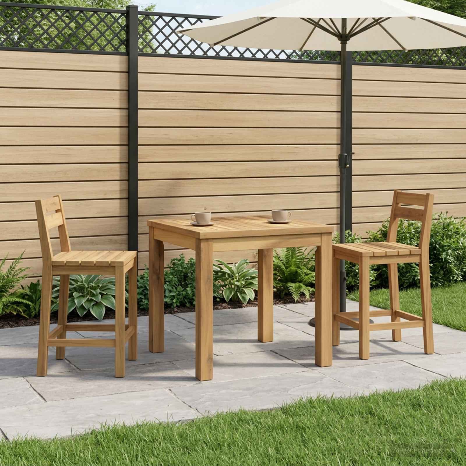 vidaXL Couchtisch Couchtisch Weiß 50 x 48,5 x 36 cm Massivholz (1-St)