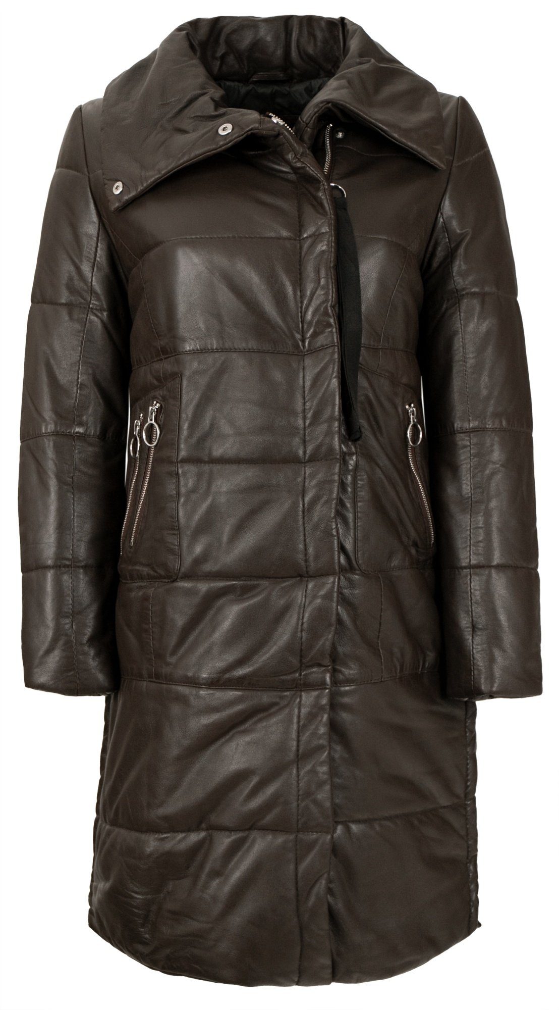 Jilani Lederjacke Sorel Echtleder Damen Ledermantel günstig online kaufen