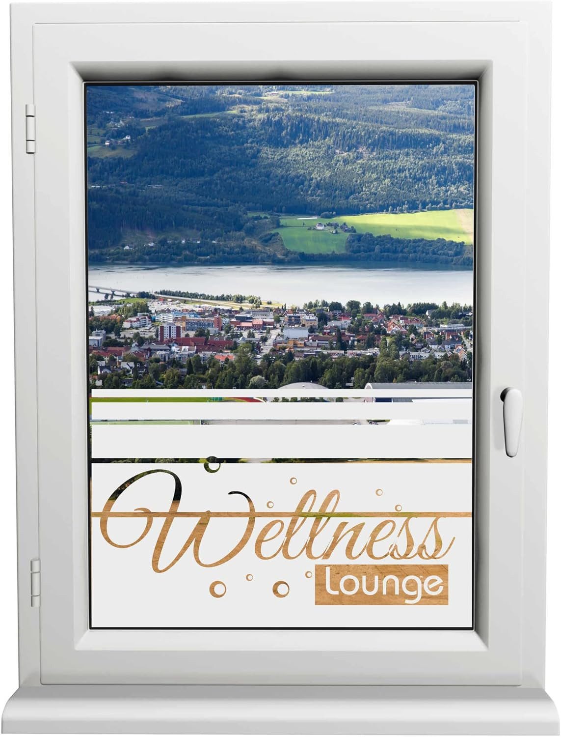 INDIGOS UG Fensterfolie WellnessLine Glasdekor – günstig online kaufen