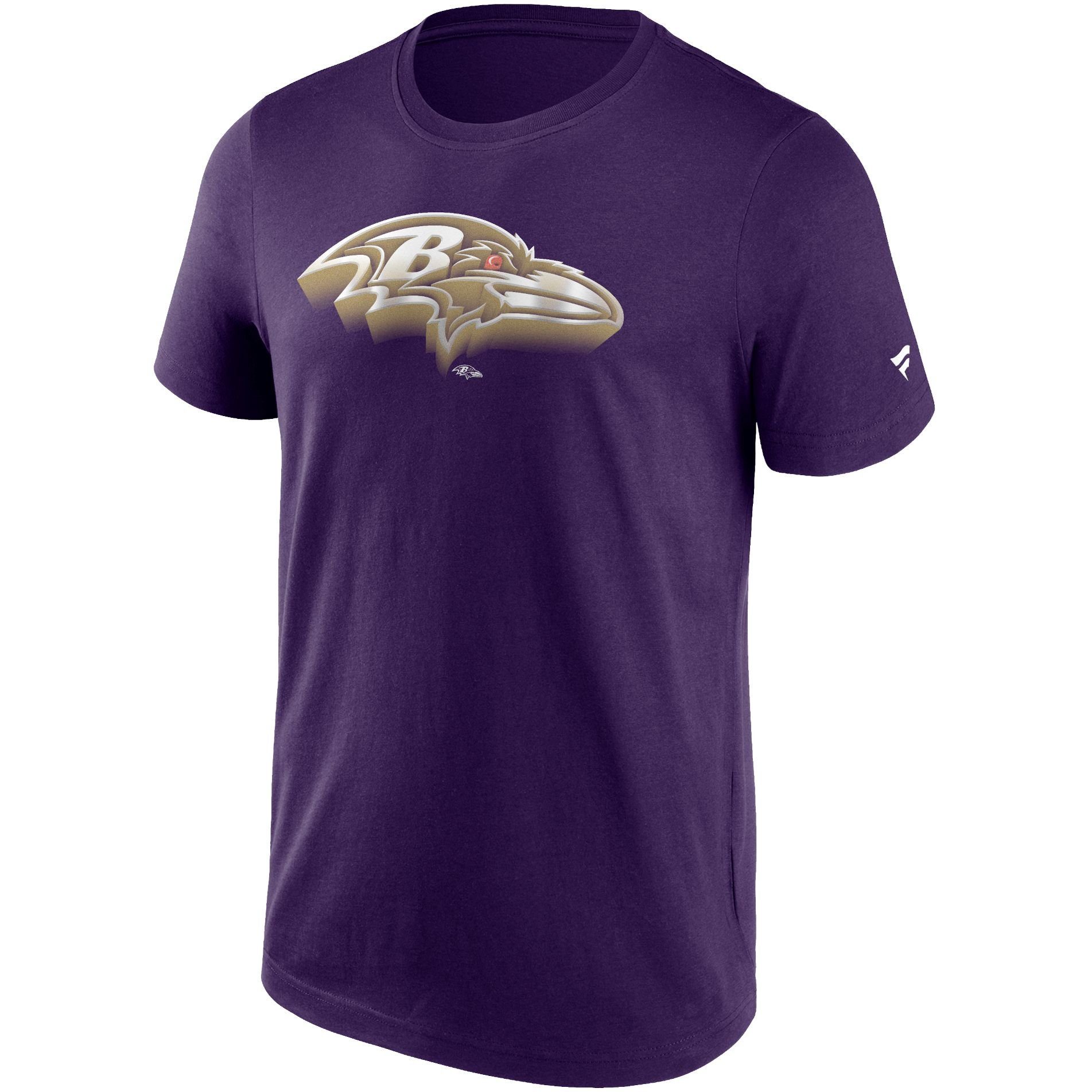 Fanatics Print-Shirt CHROME LOGO MLB NHL NFL Teams Baltimore Ravens
