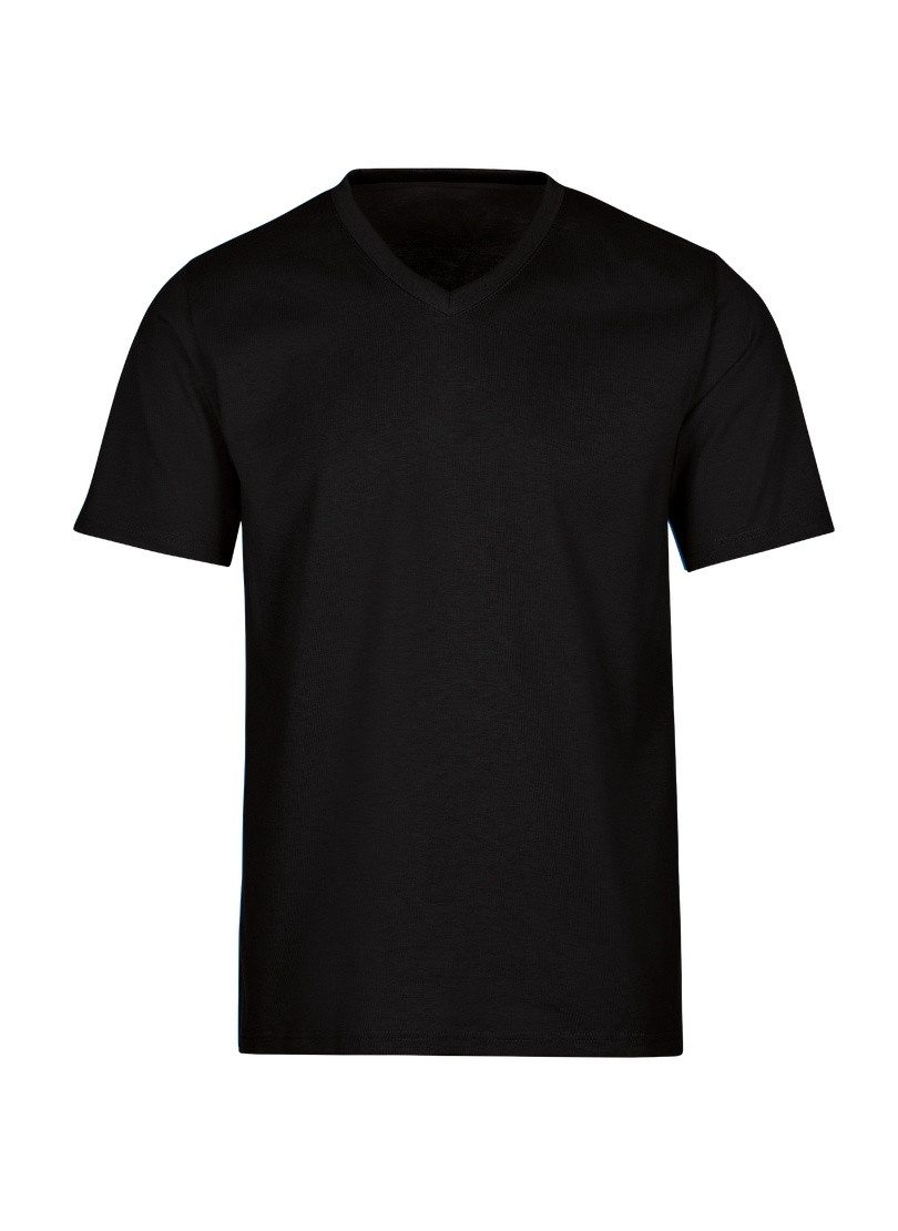 T-Shirt TRIGEMA V-Shirt DELUXE Baumwolle