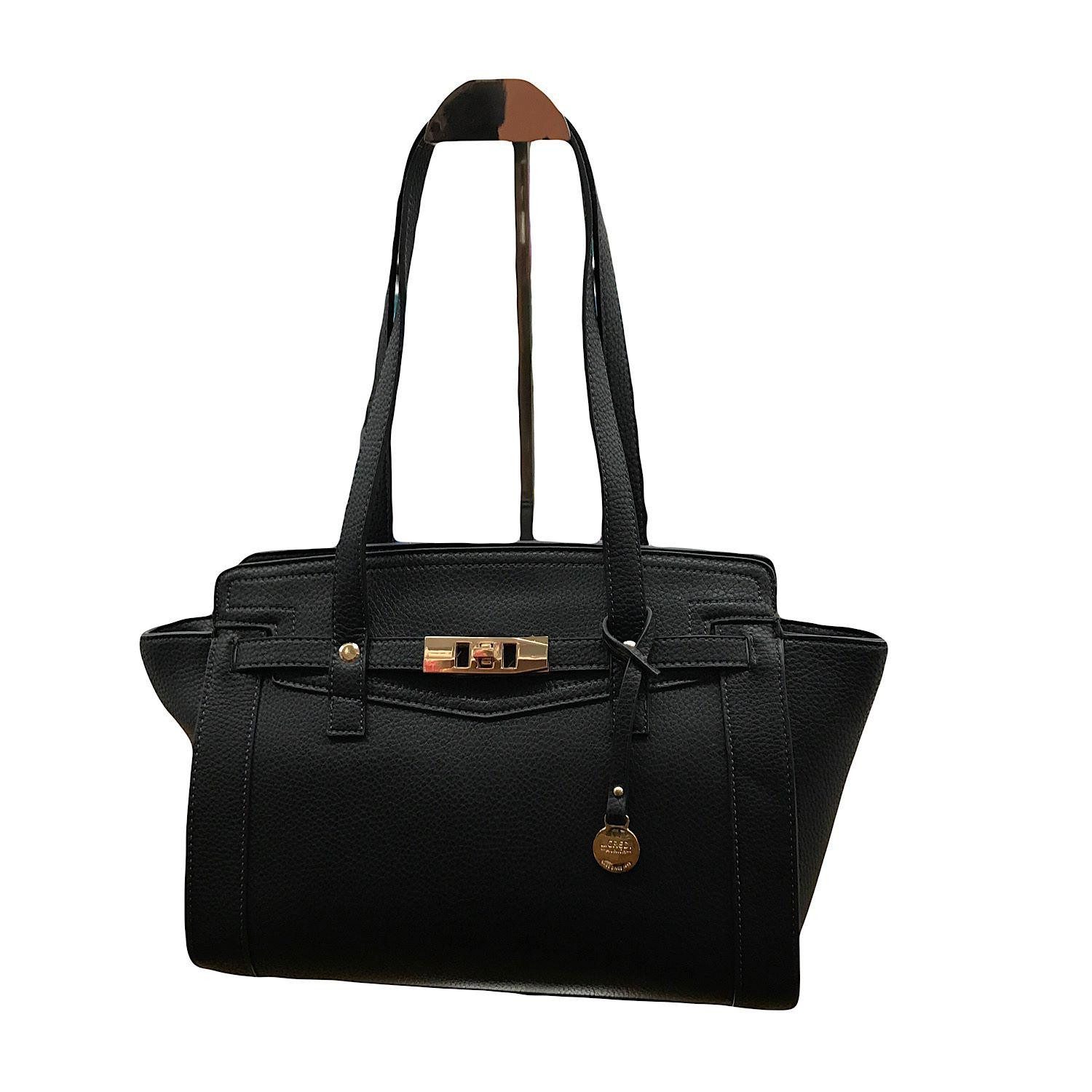 L. CREDI Handtasche L.Credi Black Handtasche Maxima