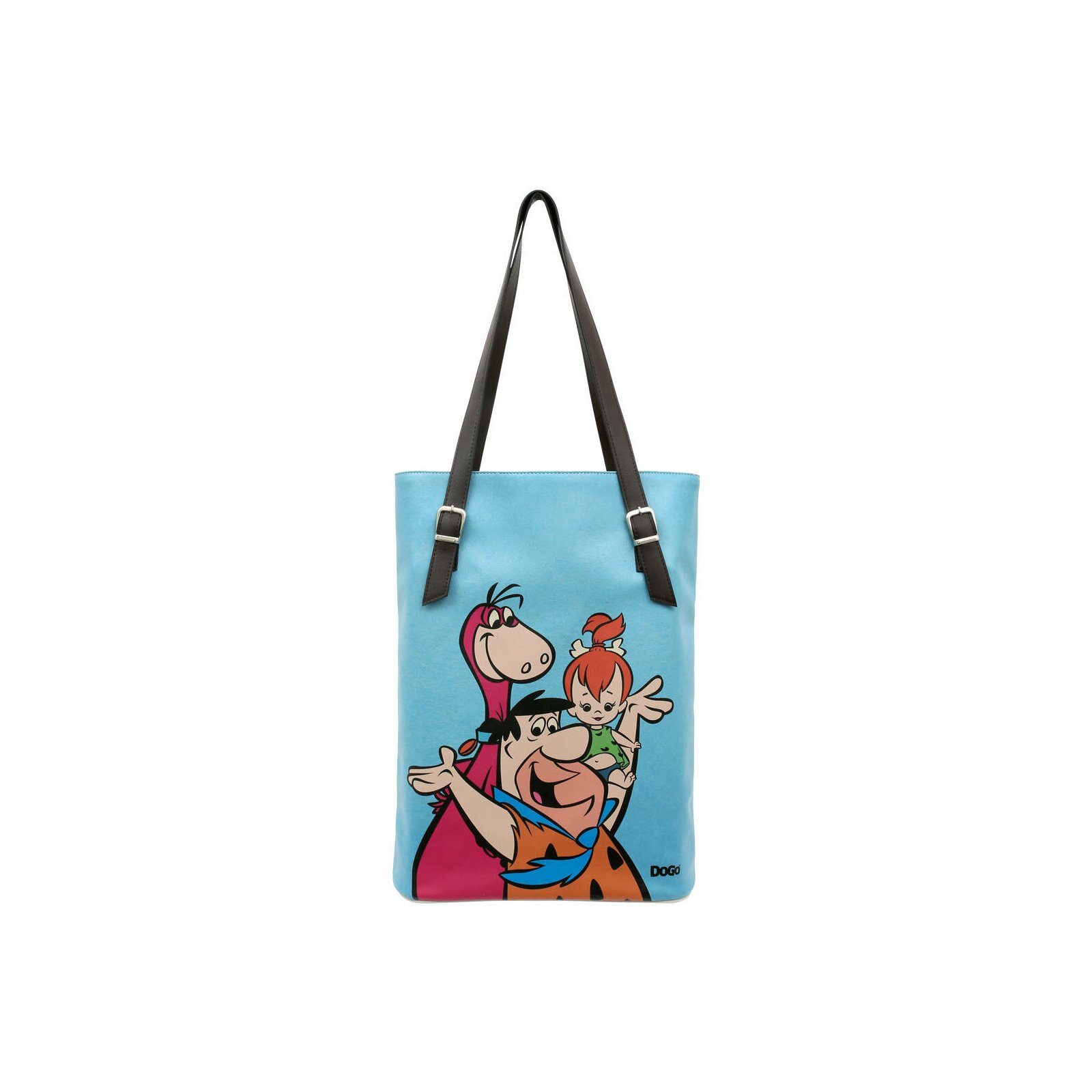 DOGO Umhängetasche Tall Bag Damen Schultertasche Cats On The Beach Damen, Handgefertigt