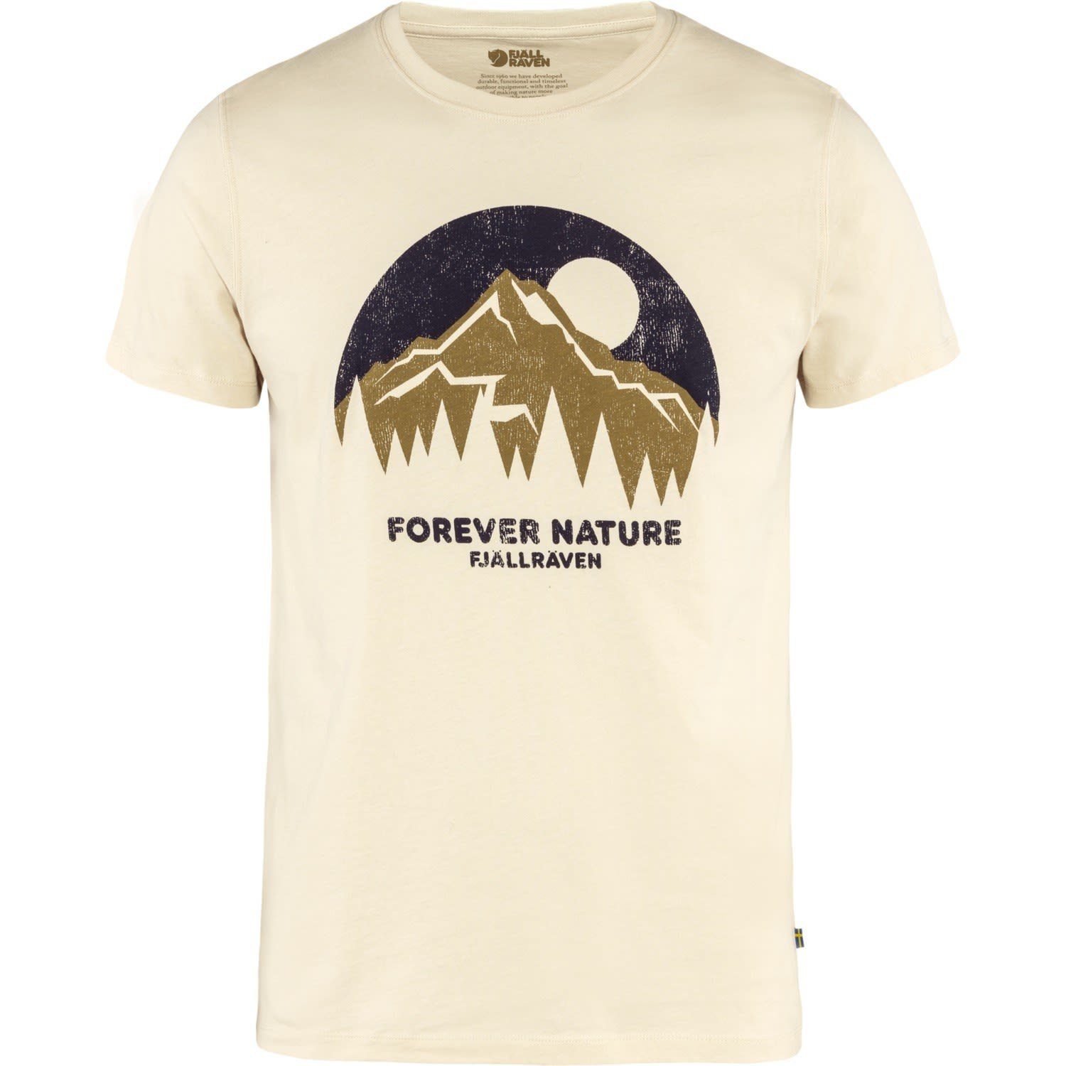 Herren T-shirt Nature Kurzarm-Shirt Fjällräven T-Shirt Chalk M White Fjällräven