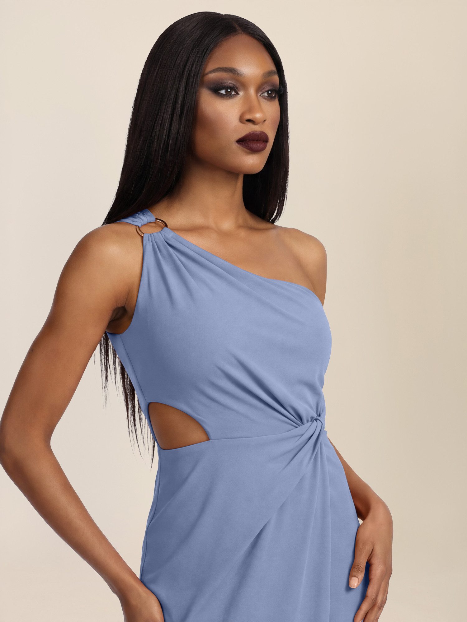 Apart Jumpsuit mit Drapierung