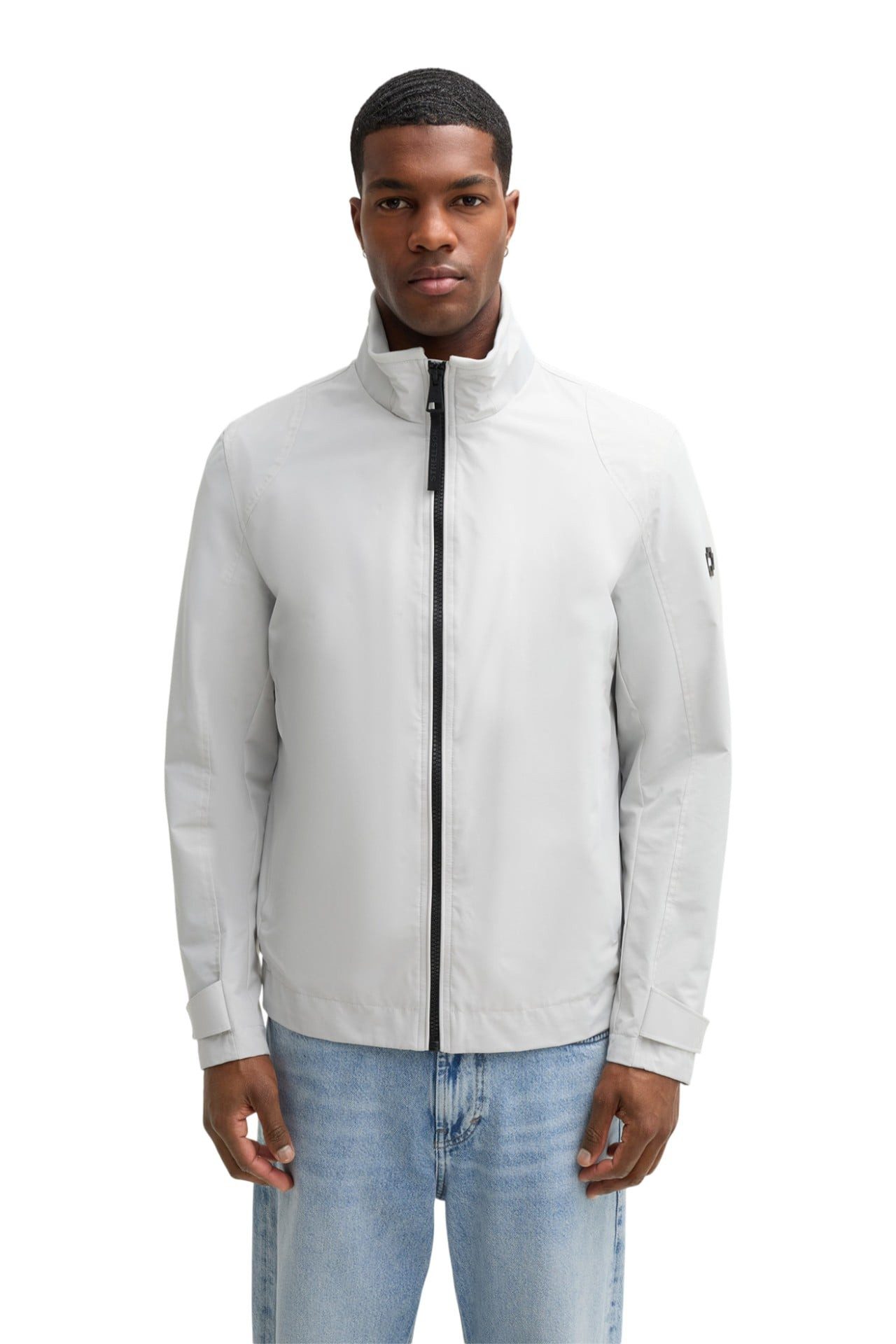 Strellson Windbreaker Windbreakerjacke Lucca (wind- und wasserfest) weiss Herren