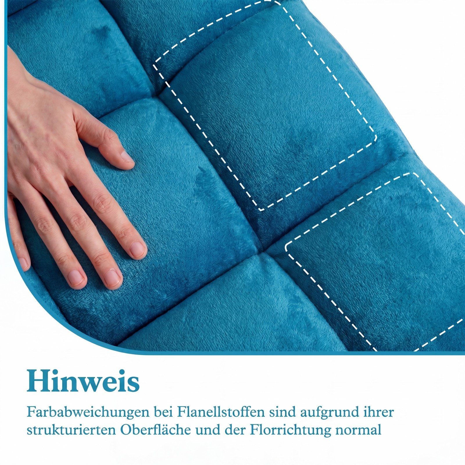 COSTWAY Relaxsessel Bodenstuhl mit verstellbarer Rückenlehne, faltbar gepolstert – Bild 4 von 5