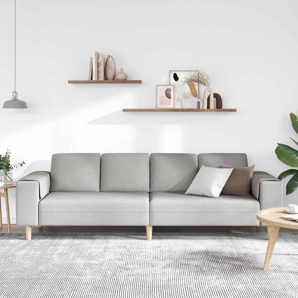 vidaXL Sofa Sofa Set Wolkengrau Stoff, günstig online kaufen