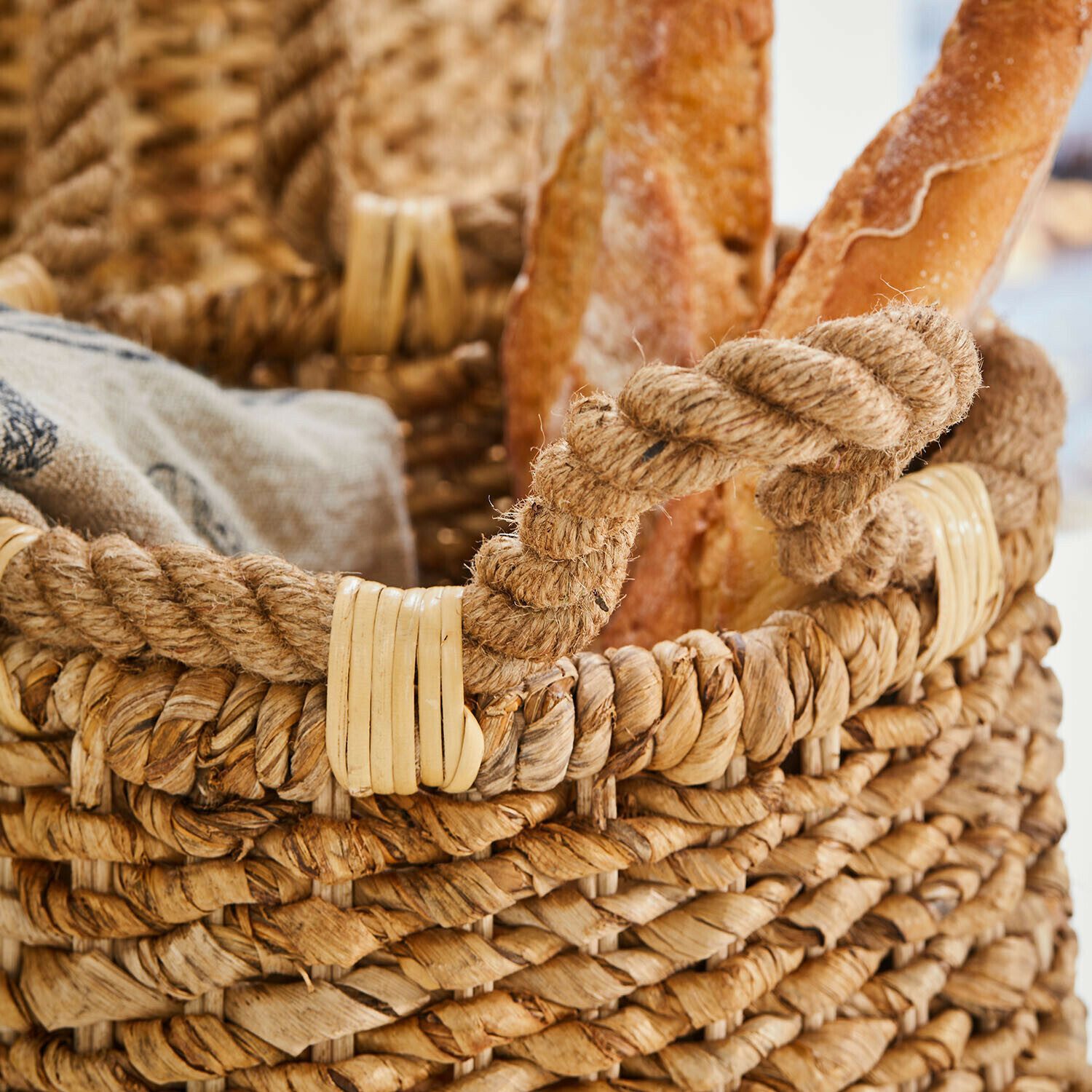 Mirabeau Dekokorb Korb 2er Set Saviani braun (2er Set, 2er Set)