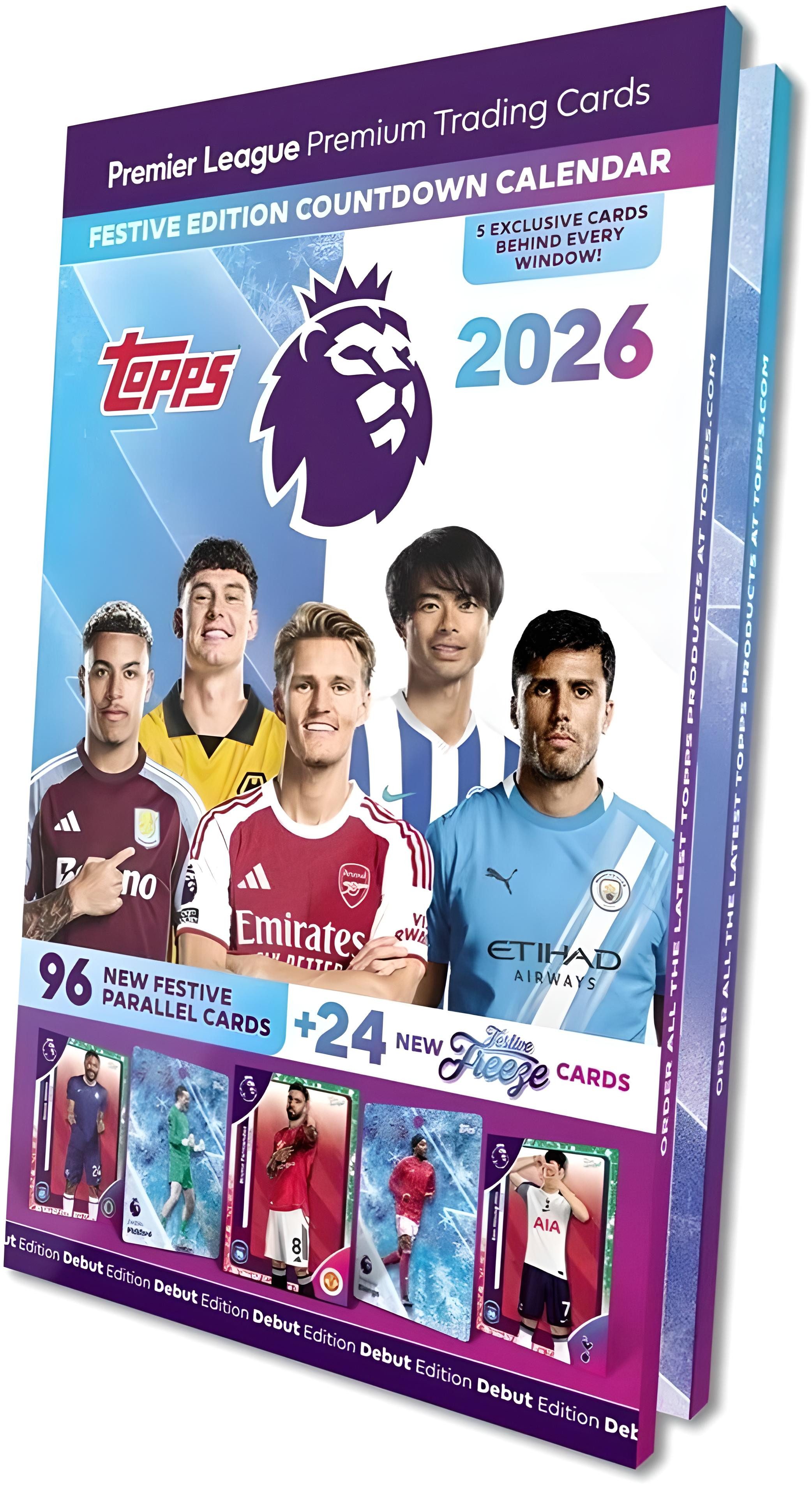Topps/Merlin Sammelkarte 2025-26 Topps Premier League Adventskalender