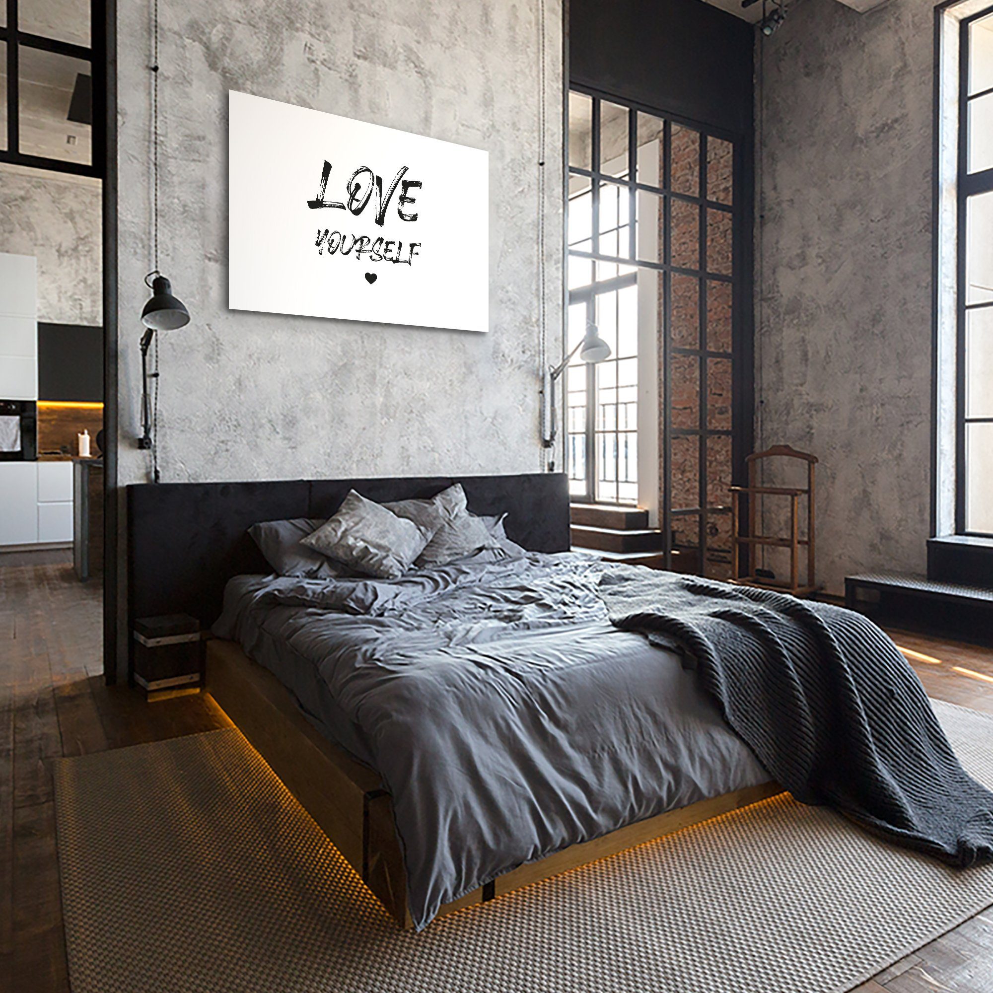 ArtMind Wandbild LOVE YOURSELF, Premium Wandbilder als Poster