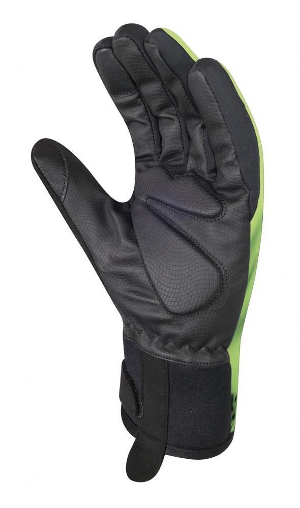 Chiba Fahrradhandschuhe CHIBA 2nd Skin - wasserdichte Softshell Radhandschuhe neongelb XXL