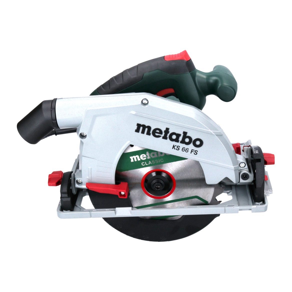 metabo Kompakt-Handkreissäge KS 66 FS Handkreissäge 1500 W 190 mm + 1x Sägeblatt + KFS 44