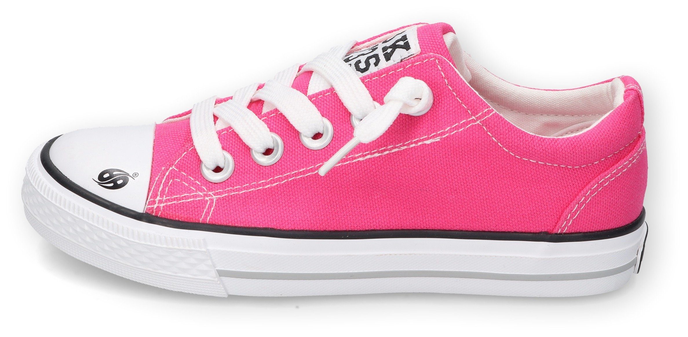 Dockers by Slip-On Optik Gerli in pink klassischer Sneaker