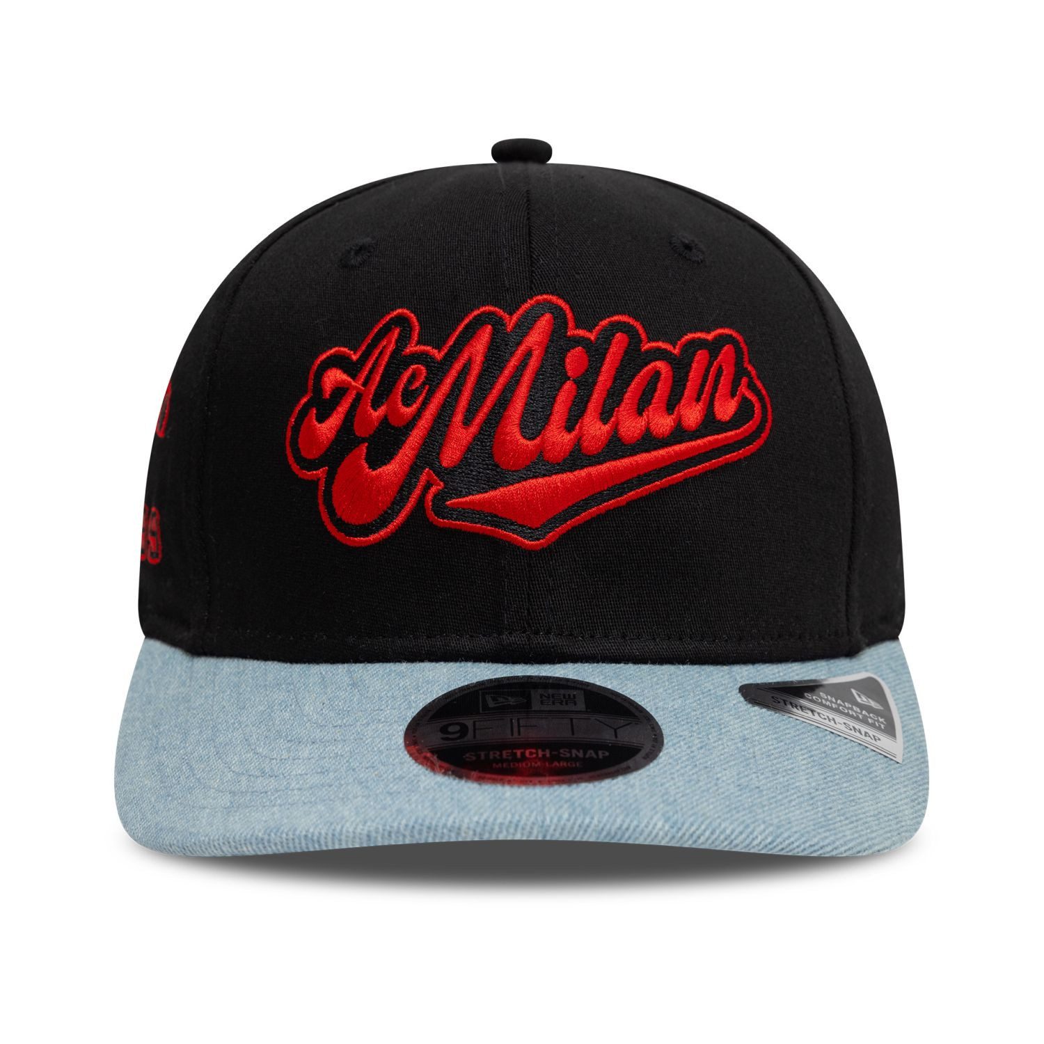 New Era Snapback Cap 9Fifty Stretch DENIM AC Mailand