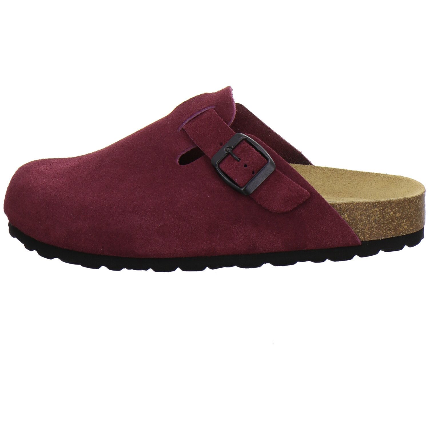 AFS-Schuhe 290037 Clogs Pantolette für Damen aus Leder mit Fußbett, Hausschuhe Made in Germany